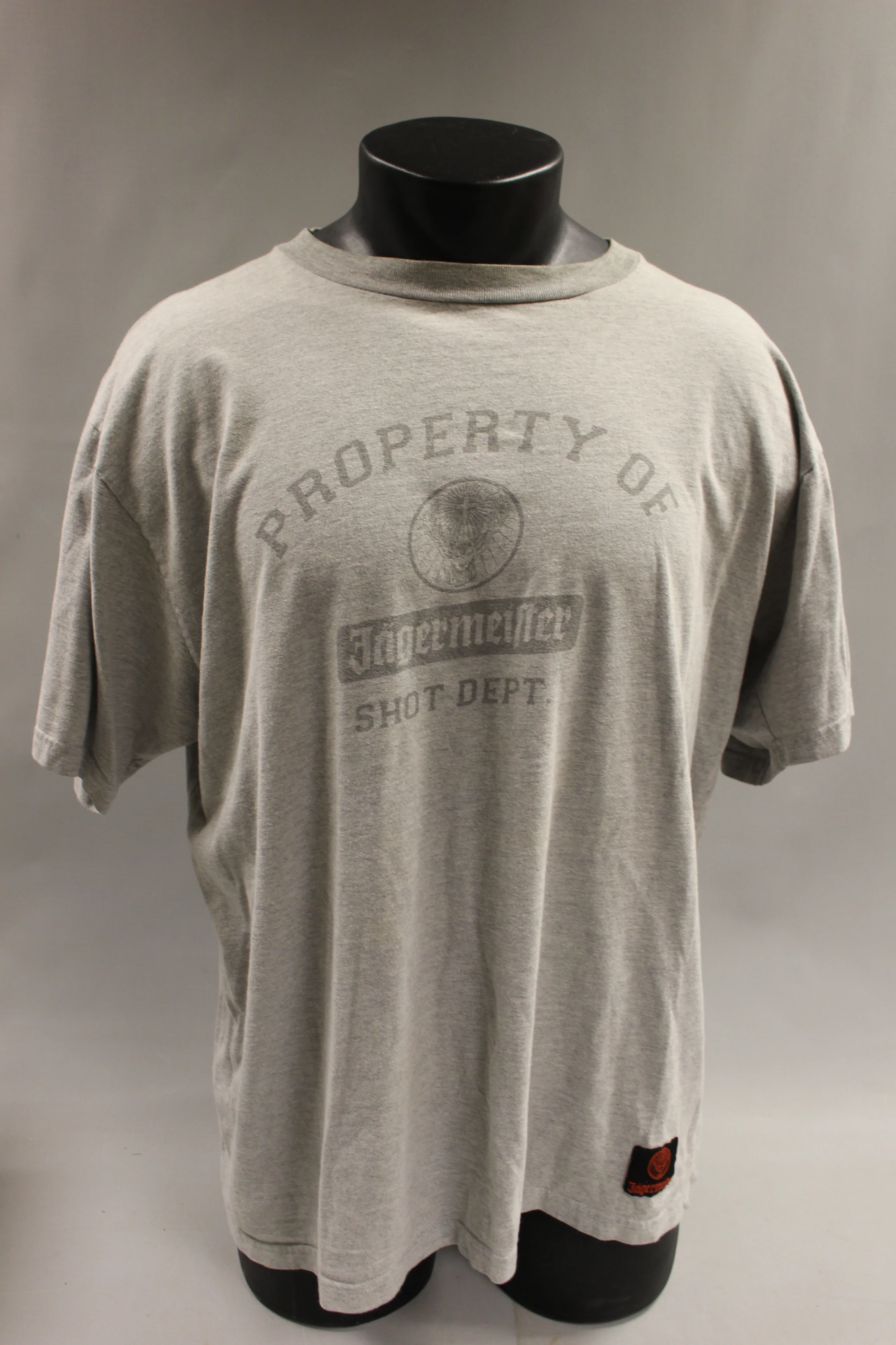 Property Of JĂ€germeister Shot Department Shirt Size XLarge -Used