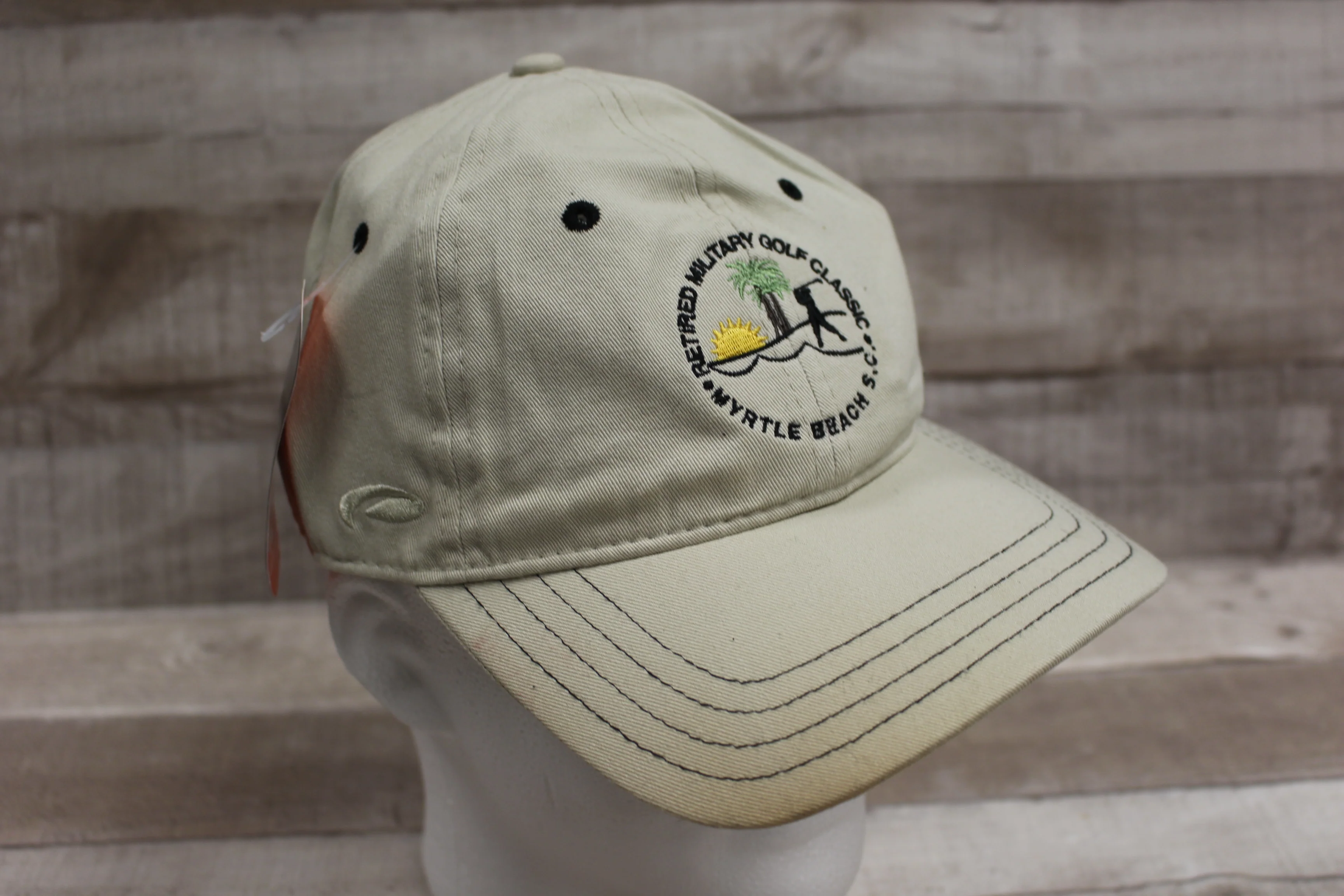 Pukka Retired Military Golf Classic Baseball Cap - Myrtle Beach SC - New - Image 4
