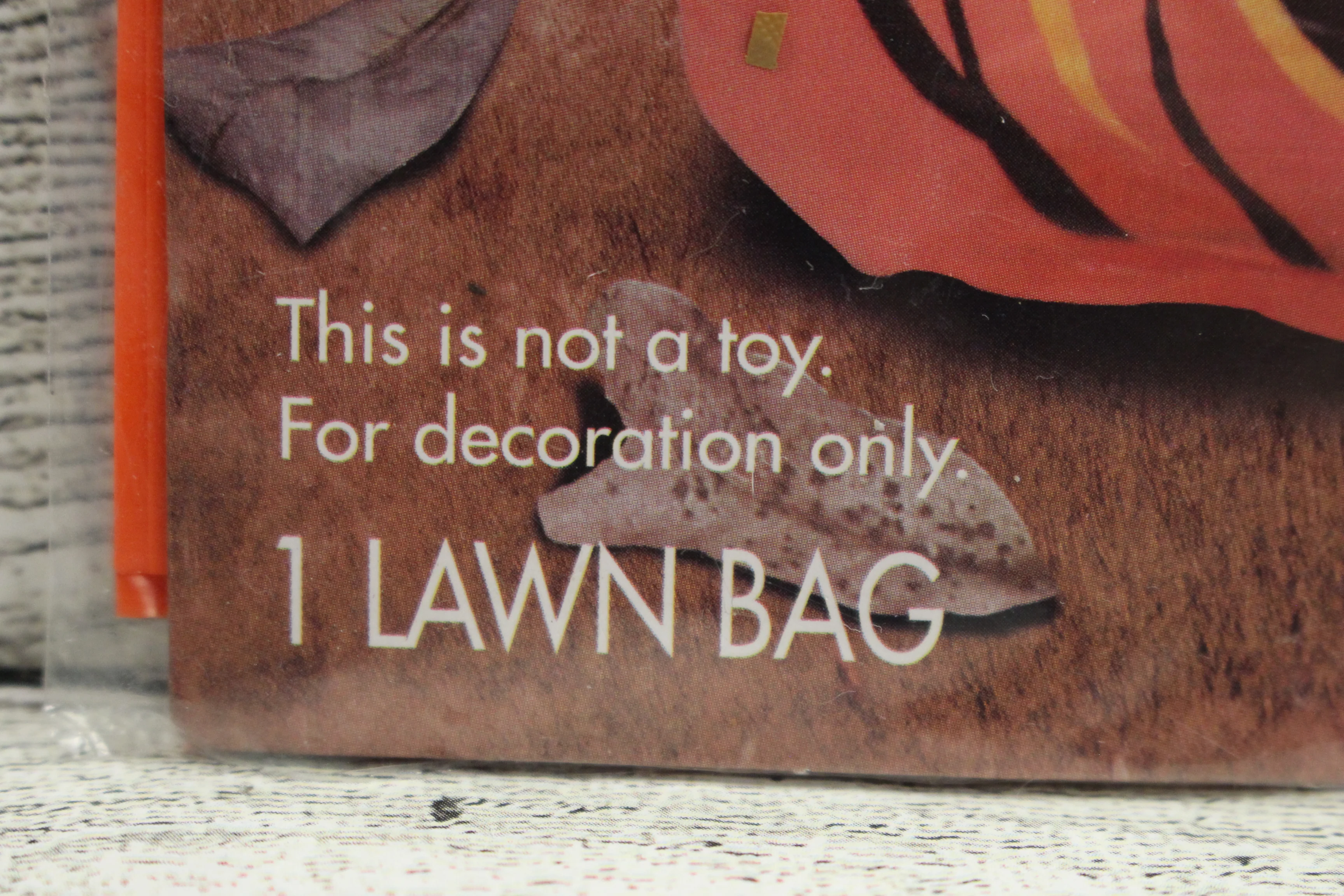 Pumpkin Lawn Bag - 36" x 47" - New - Image 3