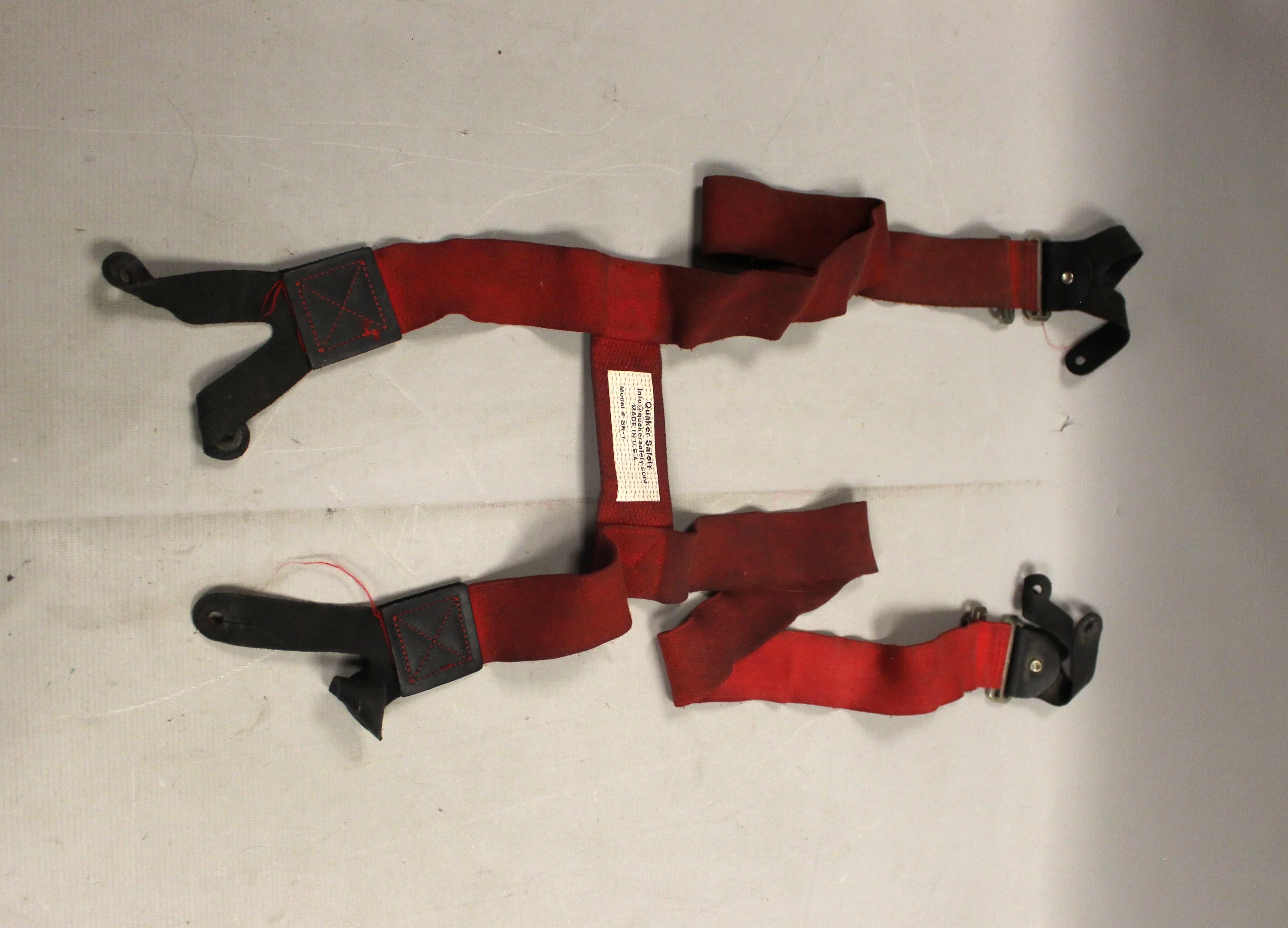 Quaker Safety Firefighters Suspenders - H Style - Model SK-1 - Used - Image 2