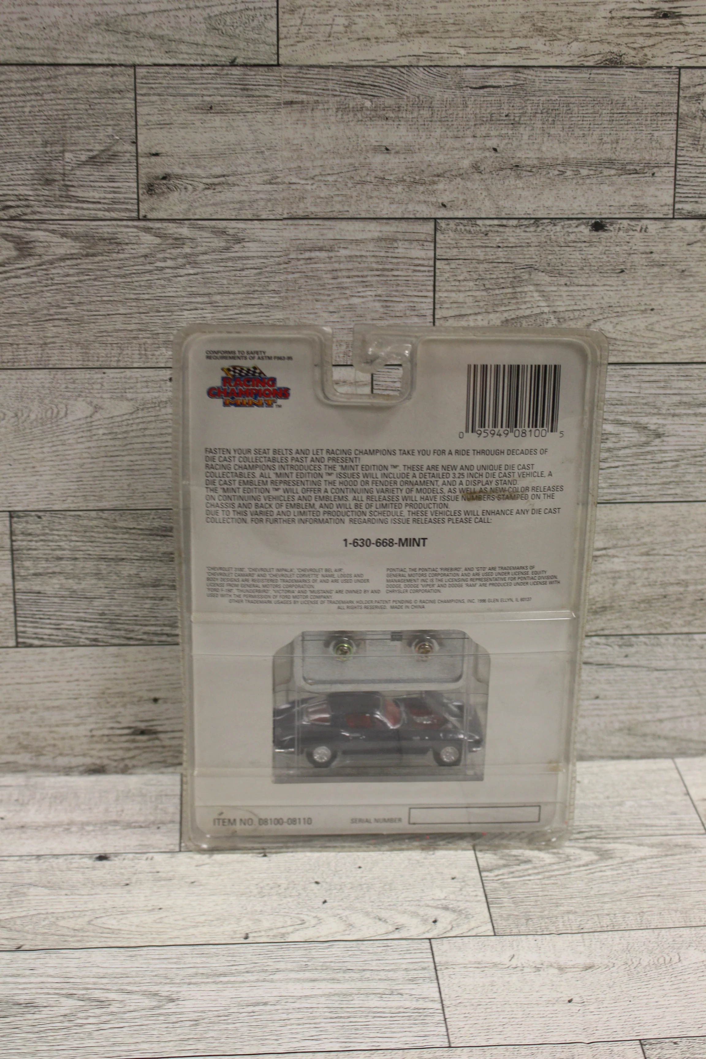 Racing Champions 1963 Chevy Corvette Mint Edition - #46 - New - Image 3