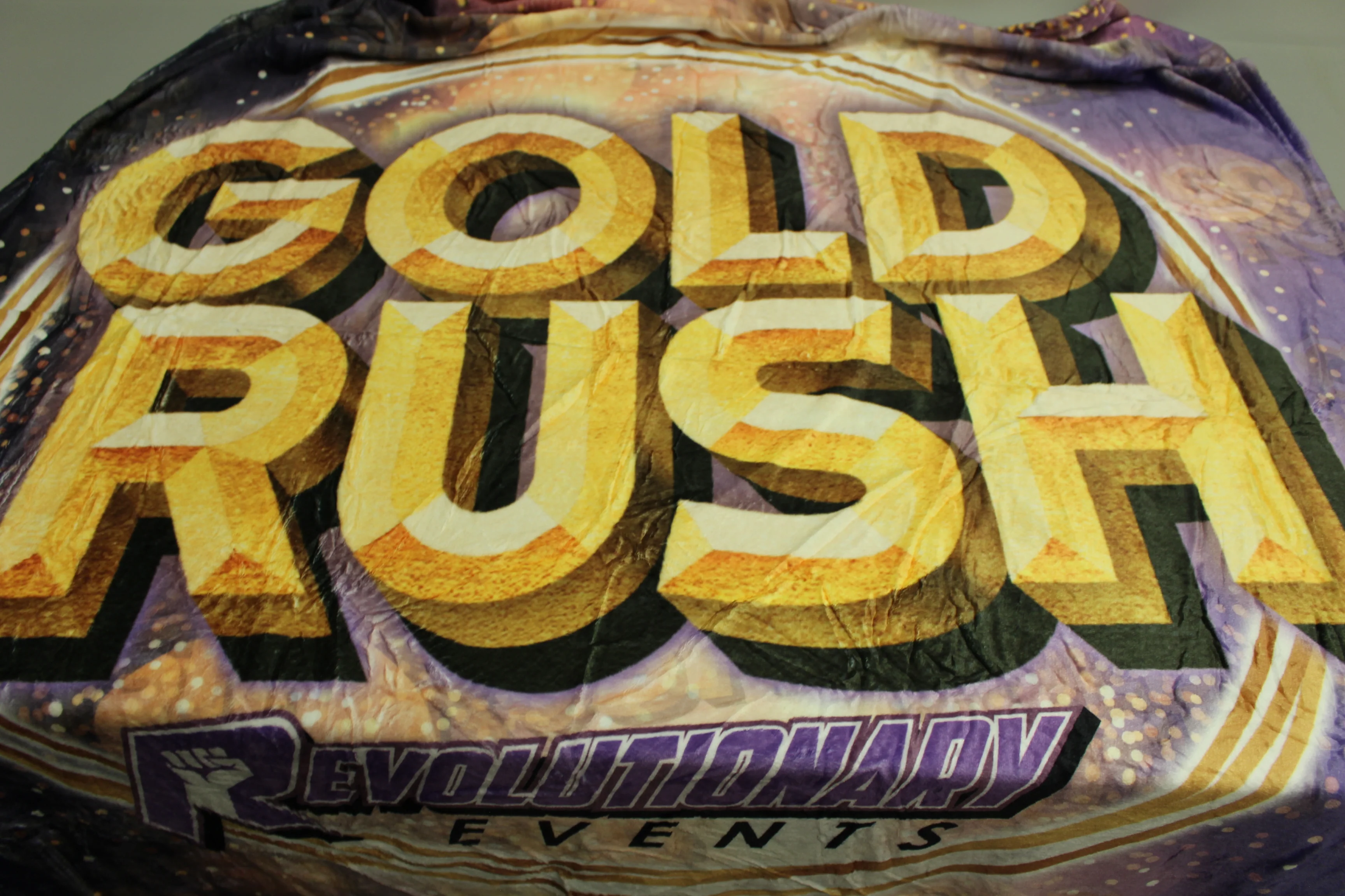 Revolutionary Events Gold Rush Blanket - 61" x 49" - Used - Image 2