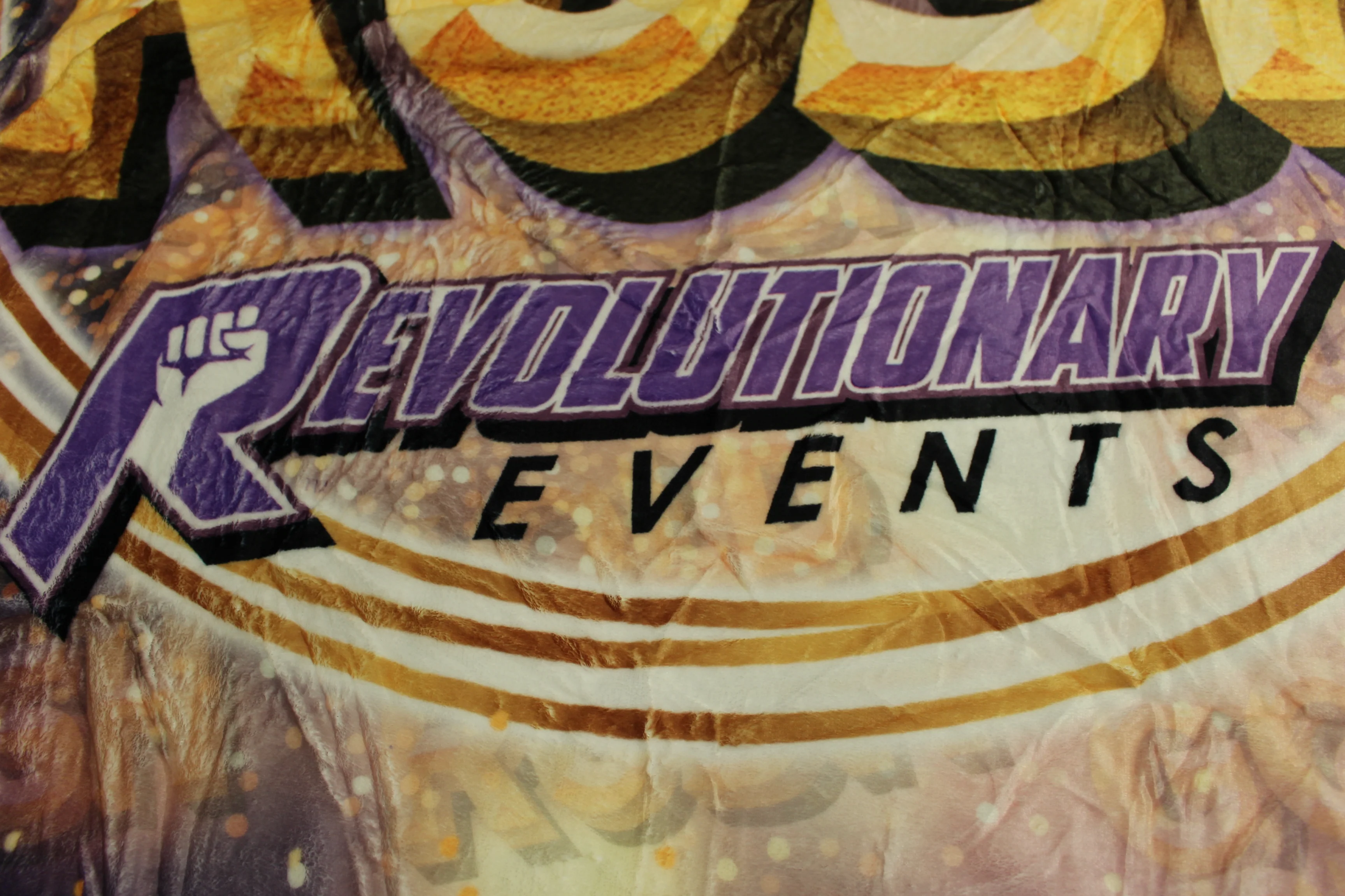 Revolutionary Events Gold Rush Blanket - 61" x 49" - Used - Image 3