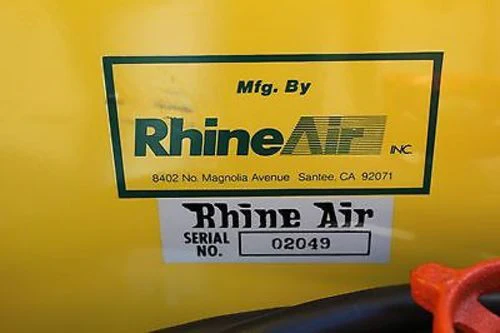Rhine Air Inc, Mdl NF 21-1, High Pressure Ambient Air Breathing Pump, New - Image 5