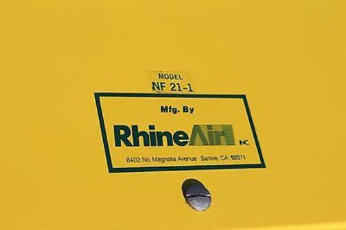 Rhine Air Inc, Mdl NF 21-1, High Pressure Ambient Air Breathing Pump, New - Image 7