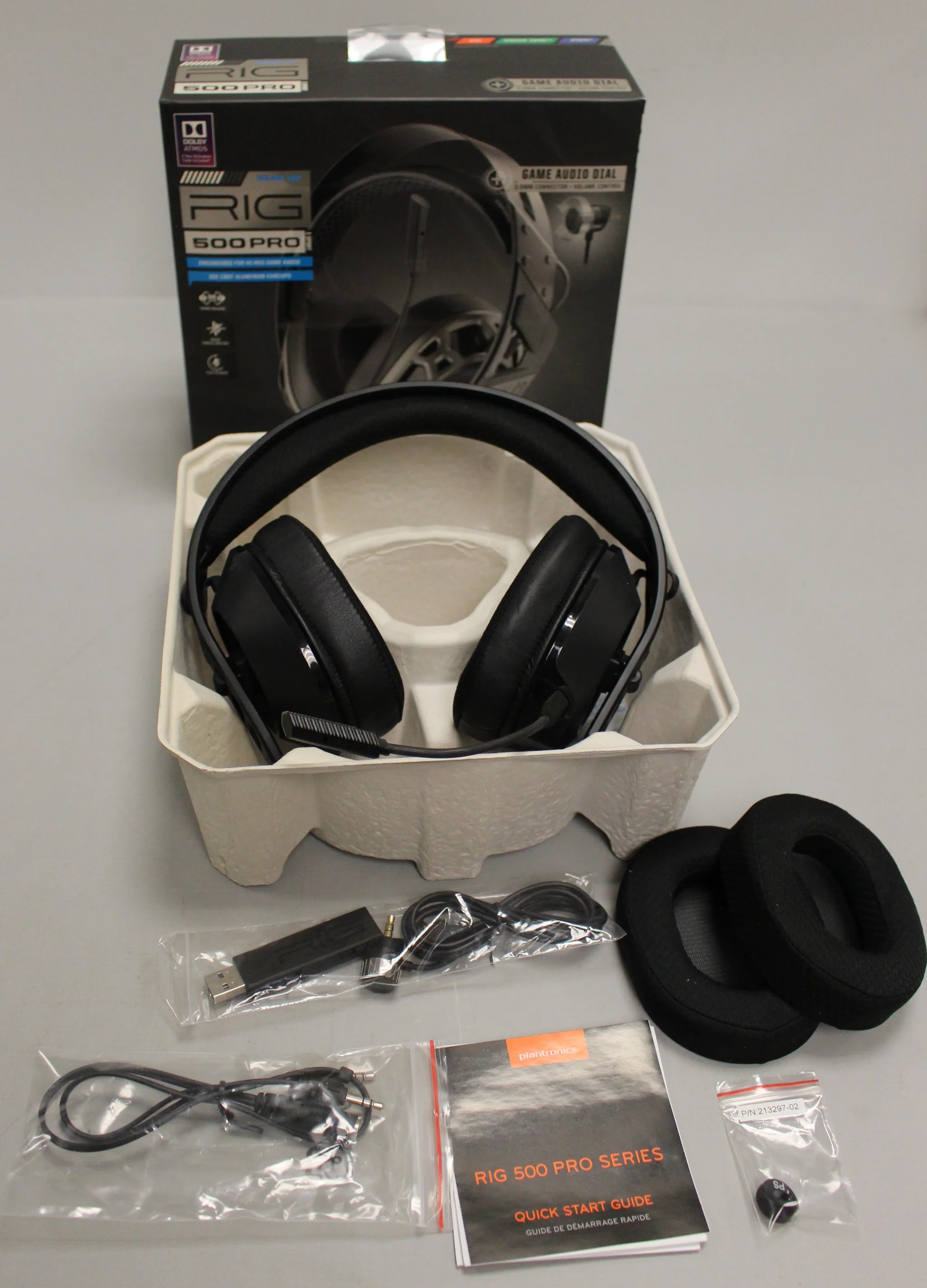 RIG 500 PRO Esports Edition Over The Ear Headset - Black - Used