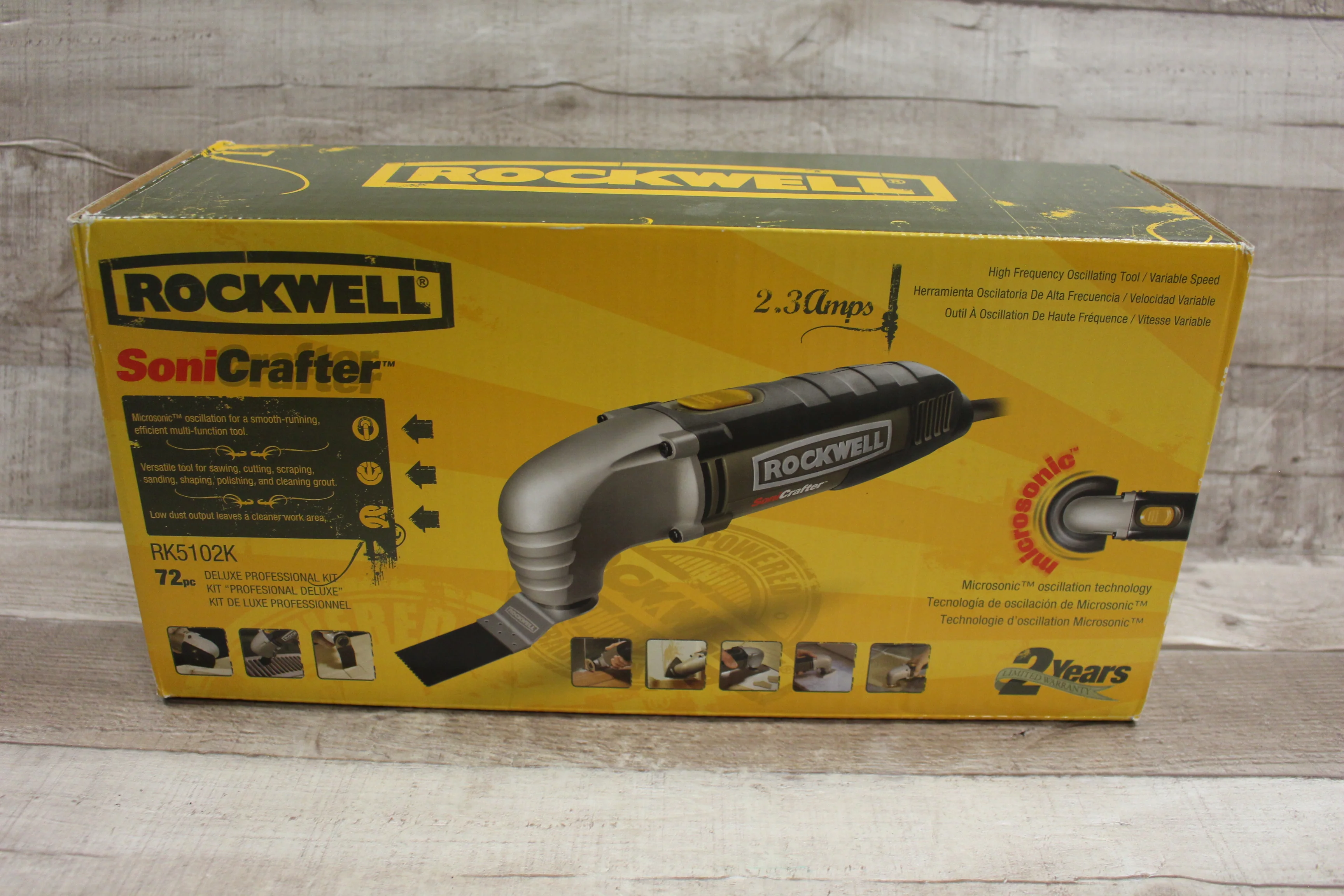 Rockwell Sonicrafter Deluxe Professional Kit -New, Open Box - Image 3