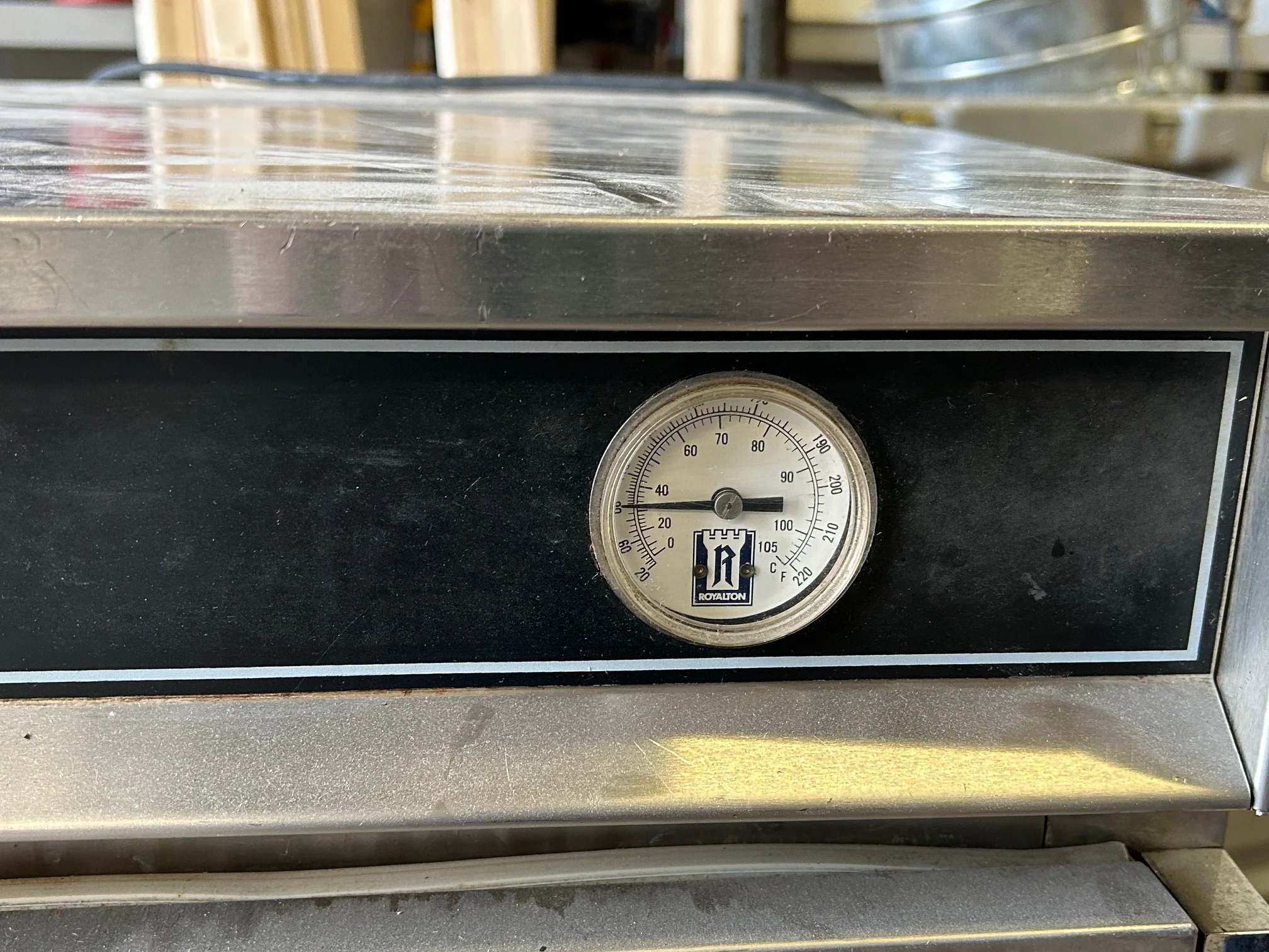 Royalton Stainless Steel Heated Half Height Holding Cabinet On Casters -RSH-1812 - Image 2
