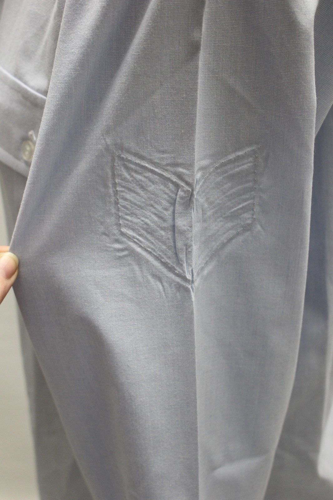 Ruddock Bros Air Force Men's Dress Blue Long Sleeve Shirt - 16 x 37C - Used - Image 3