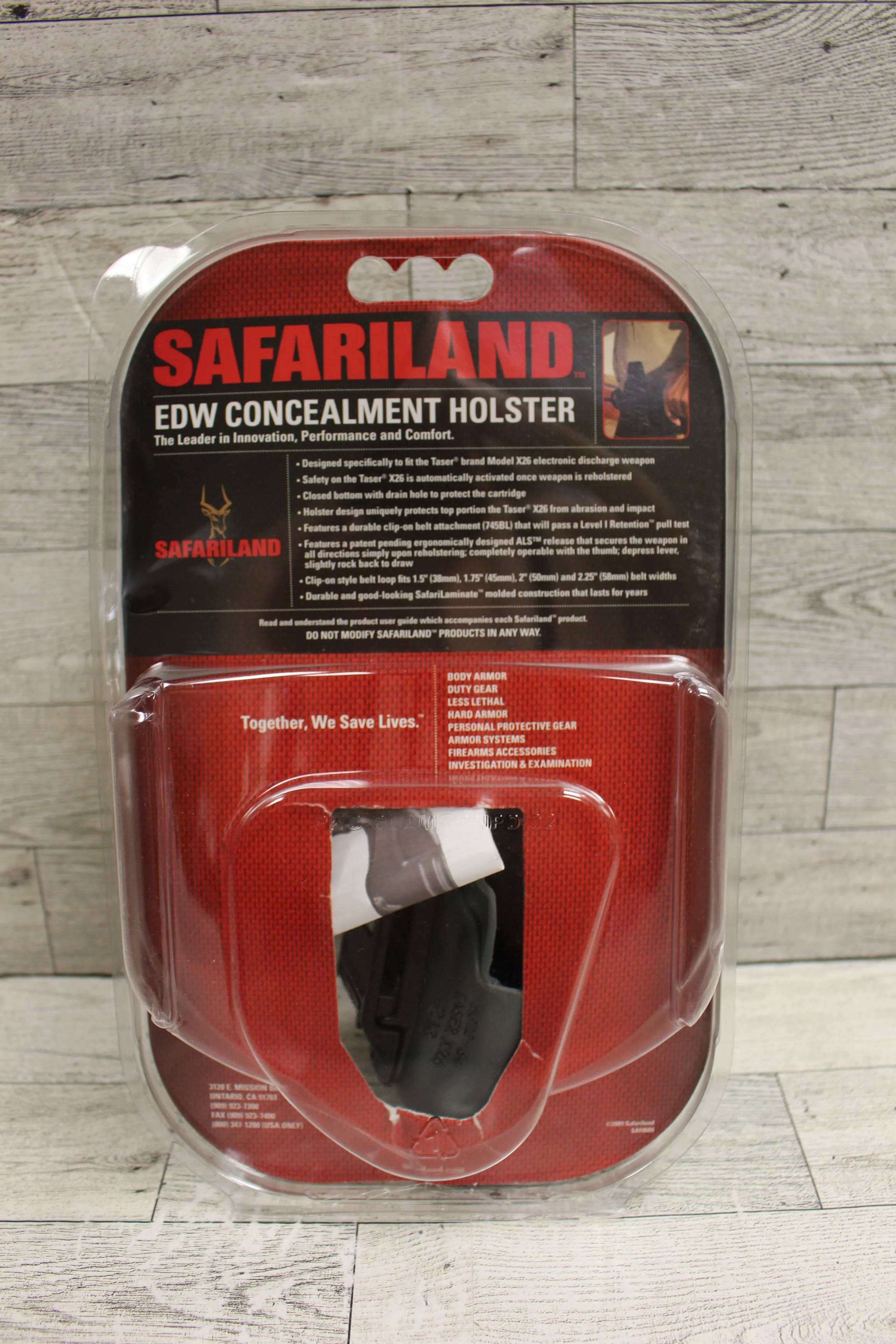 Safariland X26 Taser Holster - 6312-64-541 - Ambidextrous - New - Image 2