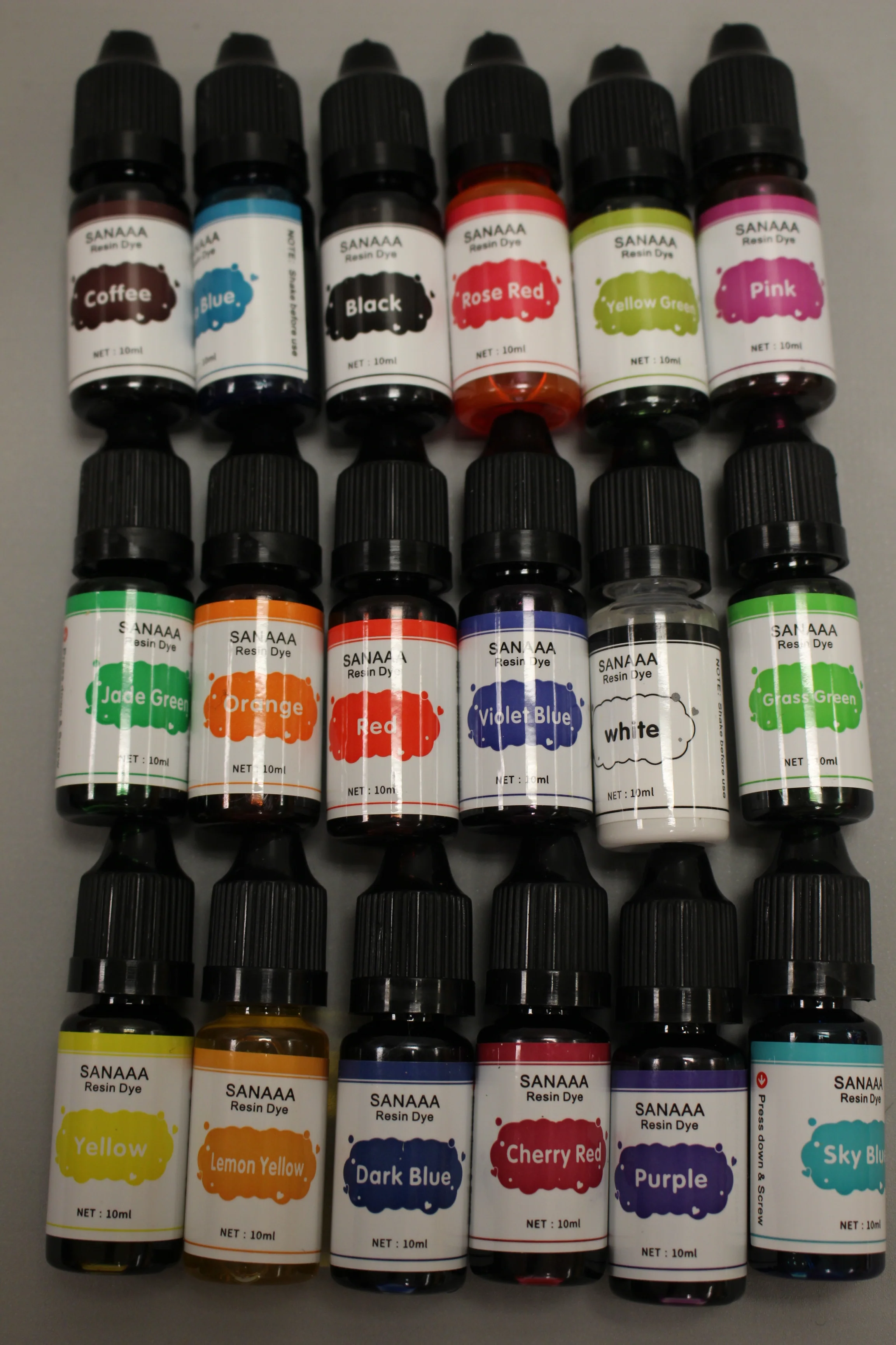 Sanaaa Epoxy Resin Dye - 18 colors - Used - Image 3