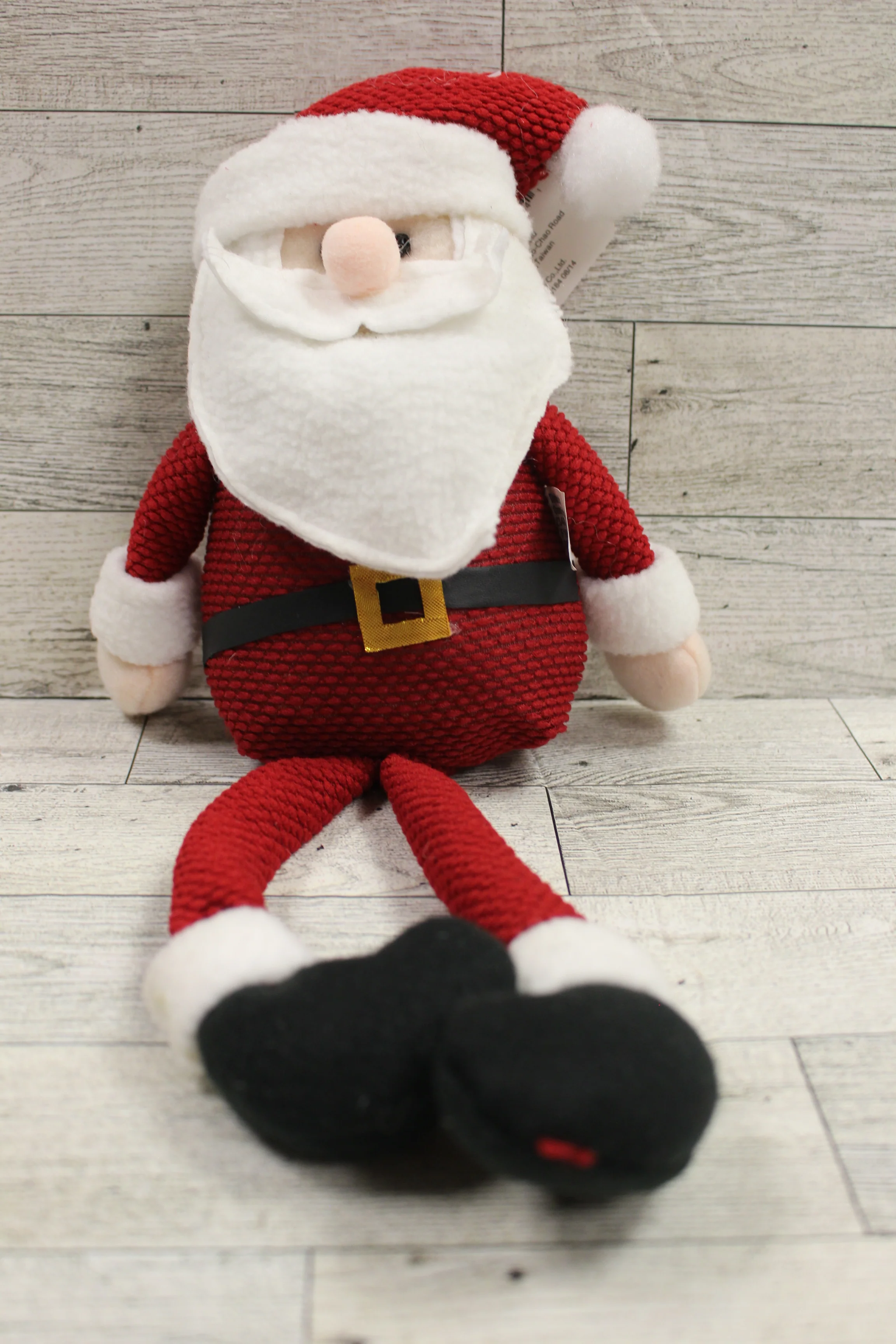 Santa Fabric Sit About - 15" Tall - New