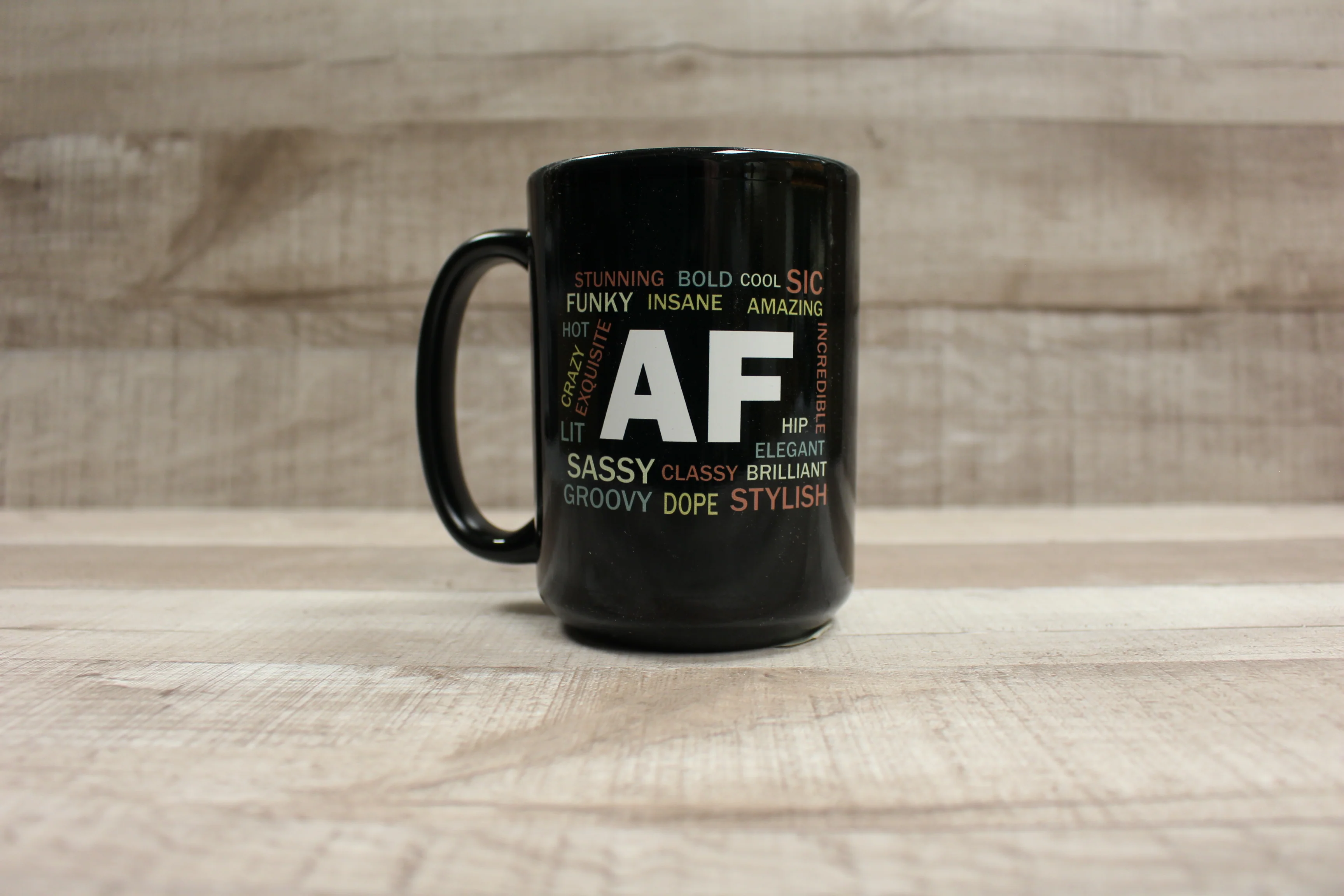 Sassy Classy Dope Stylish Funky Insane As F*ck Coffee Mug Cup -New
