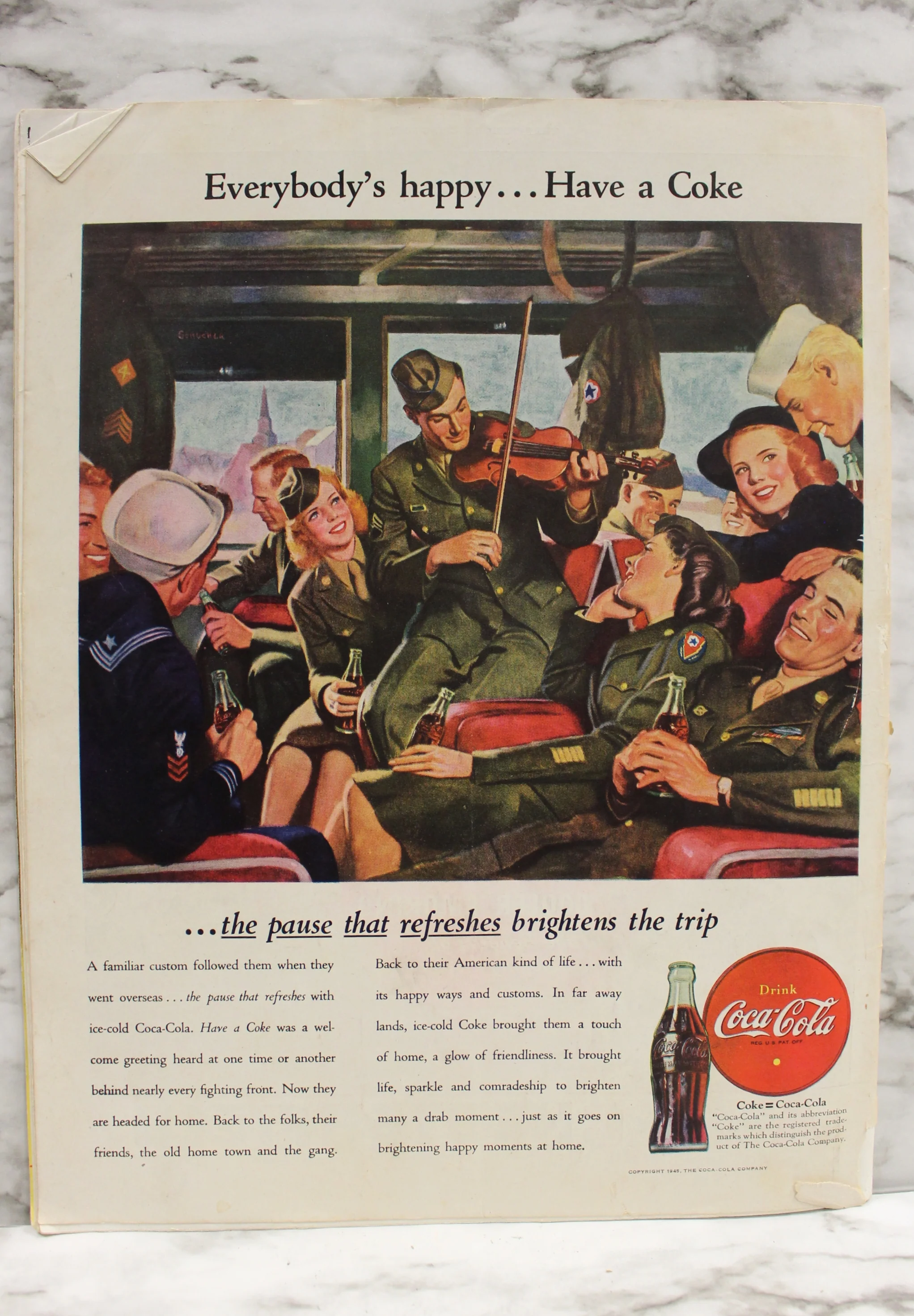 Saturday Evening Post February 2, 1946 - Illustrated Cover - Used - Image 2