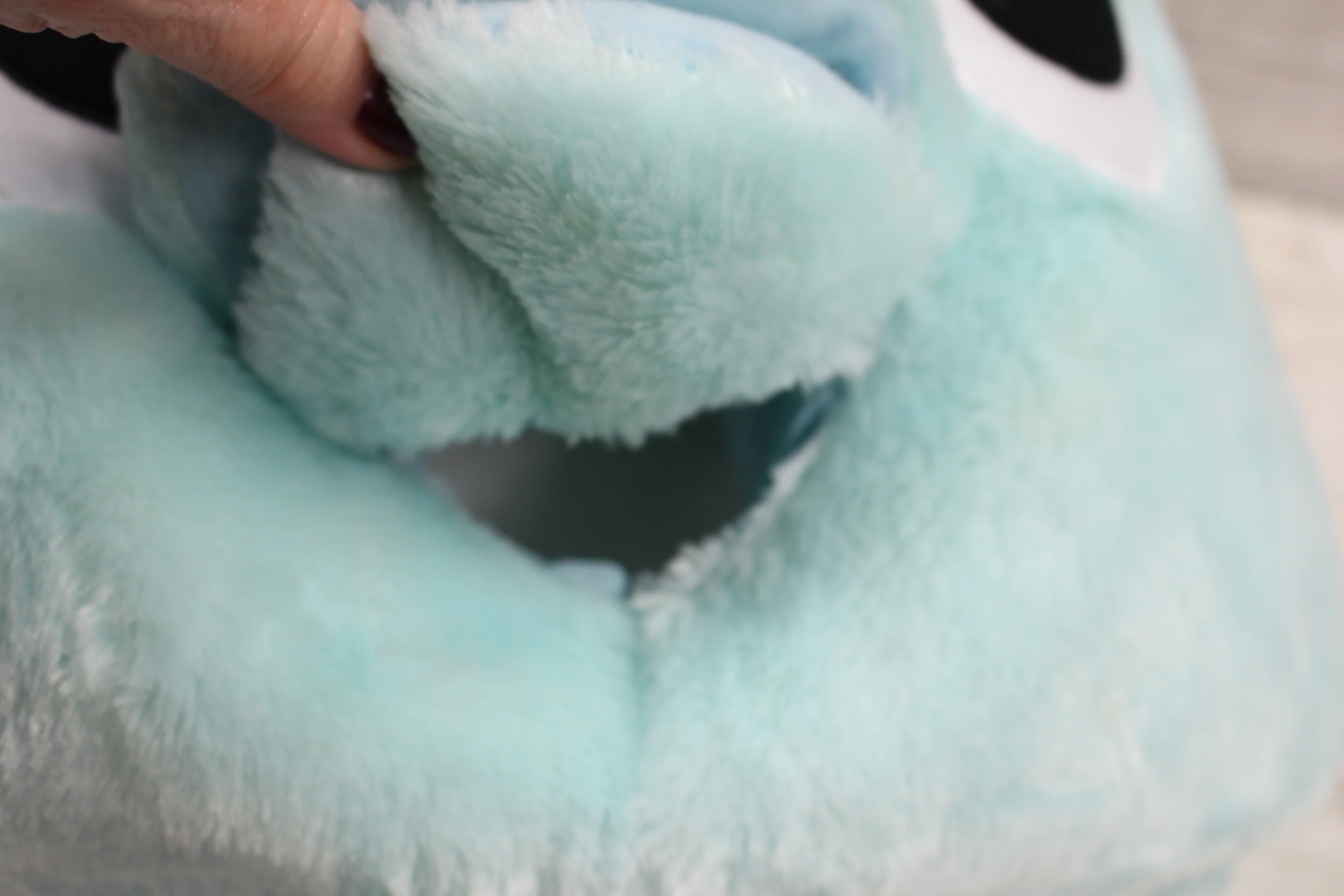 Sazac Plush Panda Bear Unicorn Mascot Head Mask - Used - Image 8