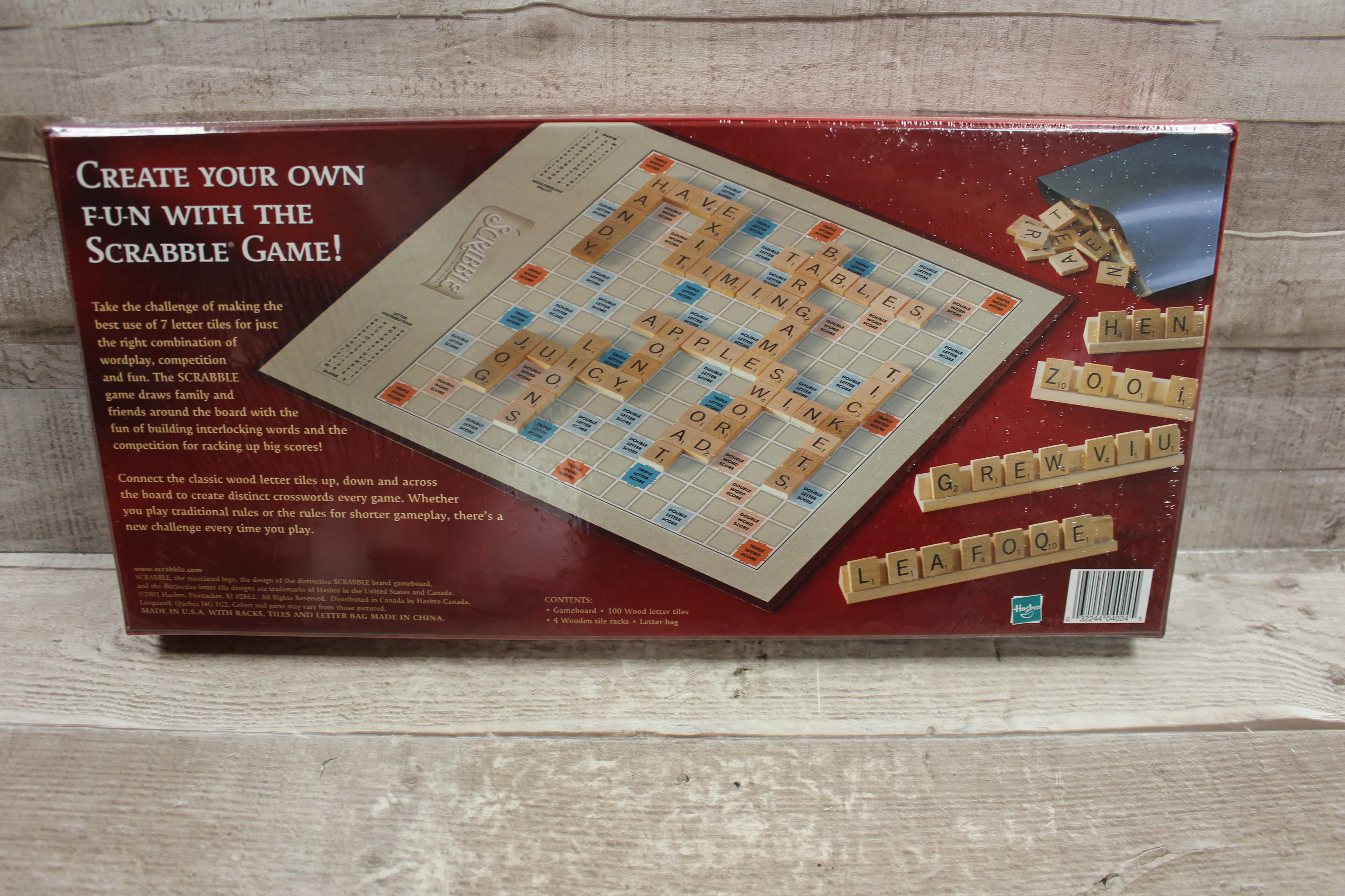 Scrabble Crossword Family Game -New - Image 2