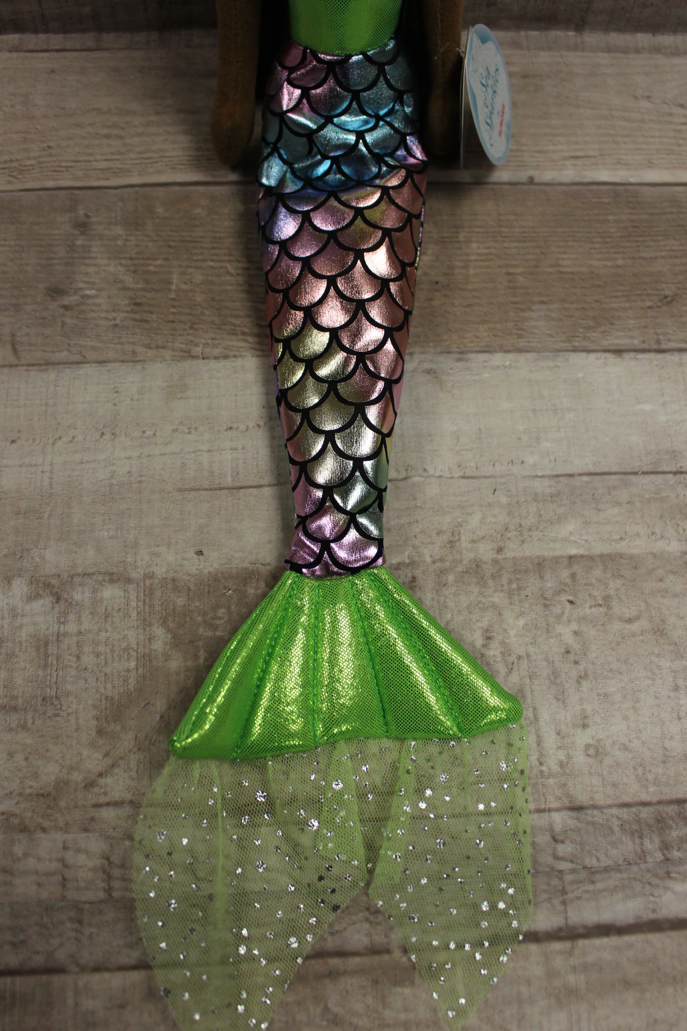 Sea Sparkles By Aurora Nurse Mermaid -Black/Green -New - Image 3