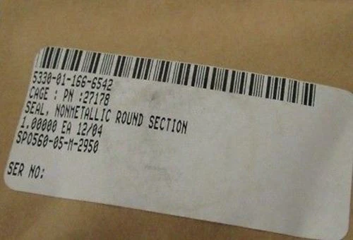 Seal, Nonmetallic Round Section, NSN5330-01-166-6542 P/N 27178 - Image 3