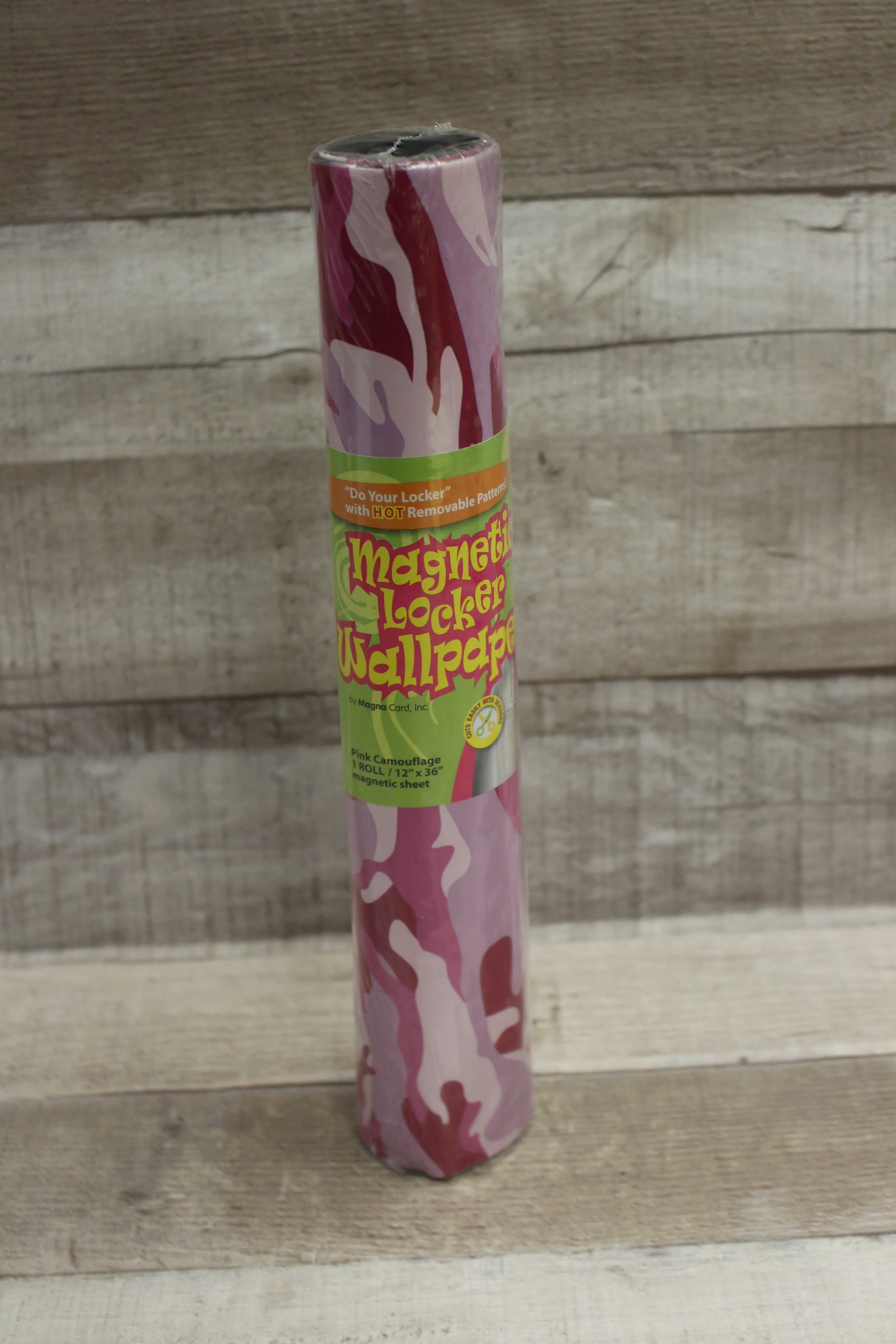 Sealed Magnetic Locker Wallpaper Camouflage -Pink -New