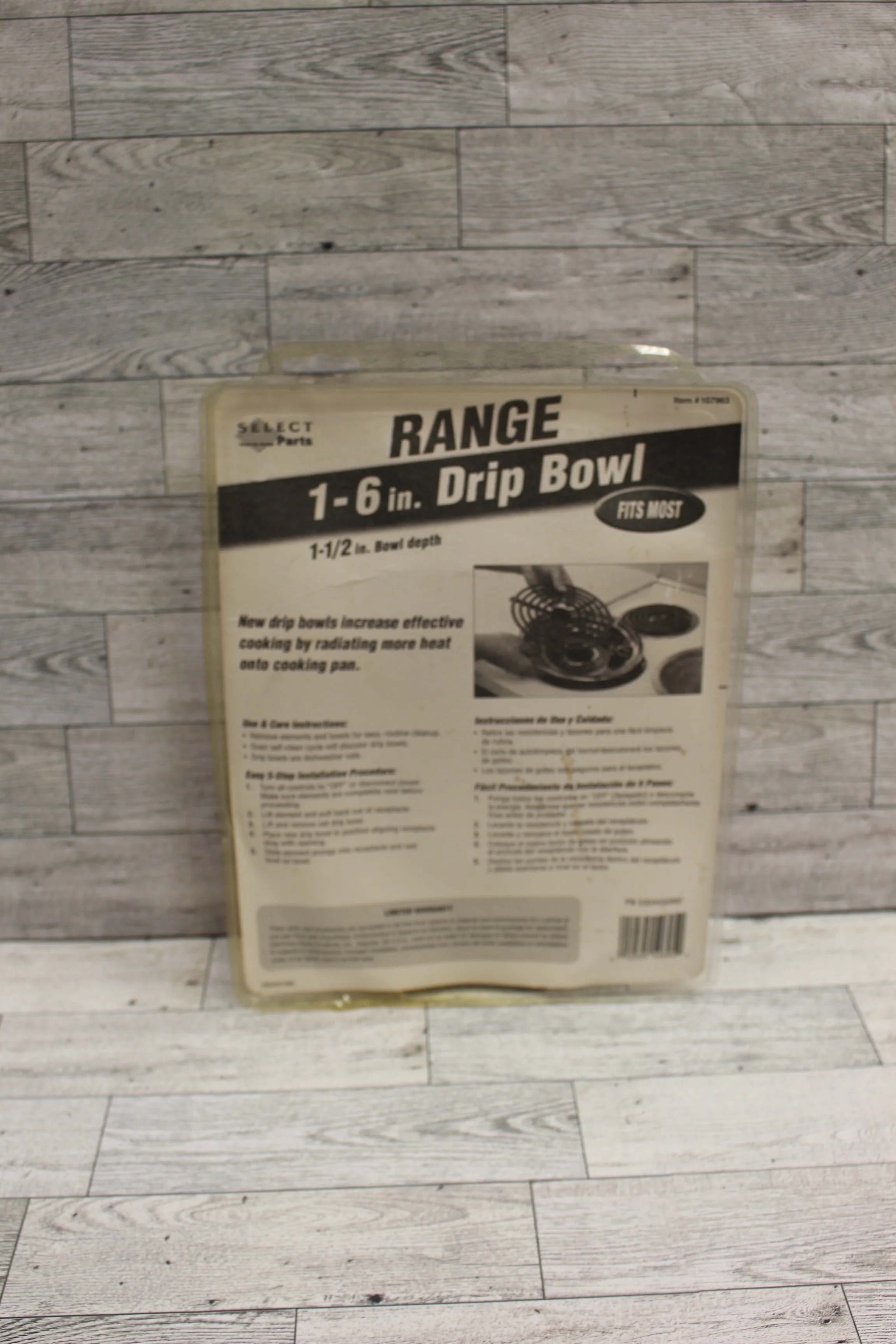 Select Parts Range Drip Bowl - 6" - 1-1/2" Deep - 107963 - New - Image 4