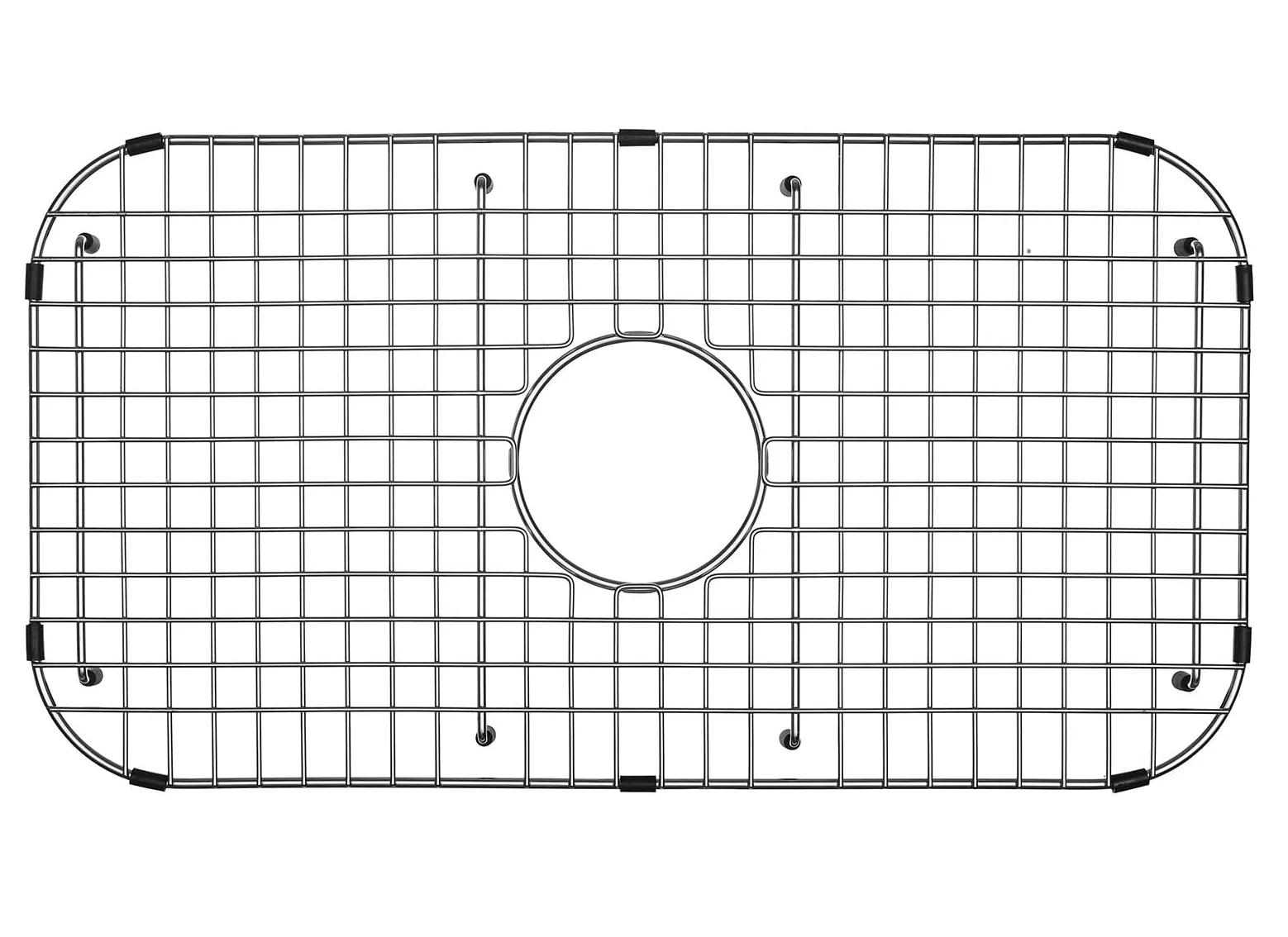 Serene Valley Sink Bottom Grid - 27-1/2" x 14-1/4" - Center Drain - New