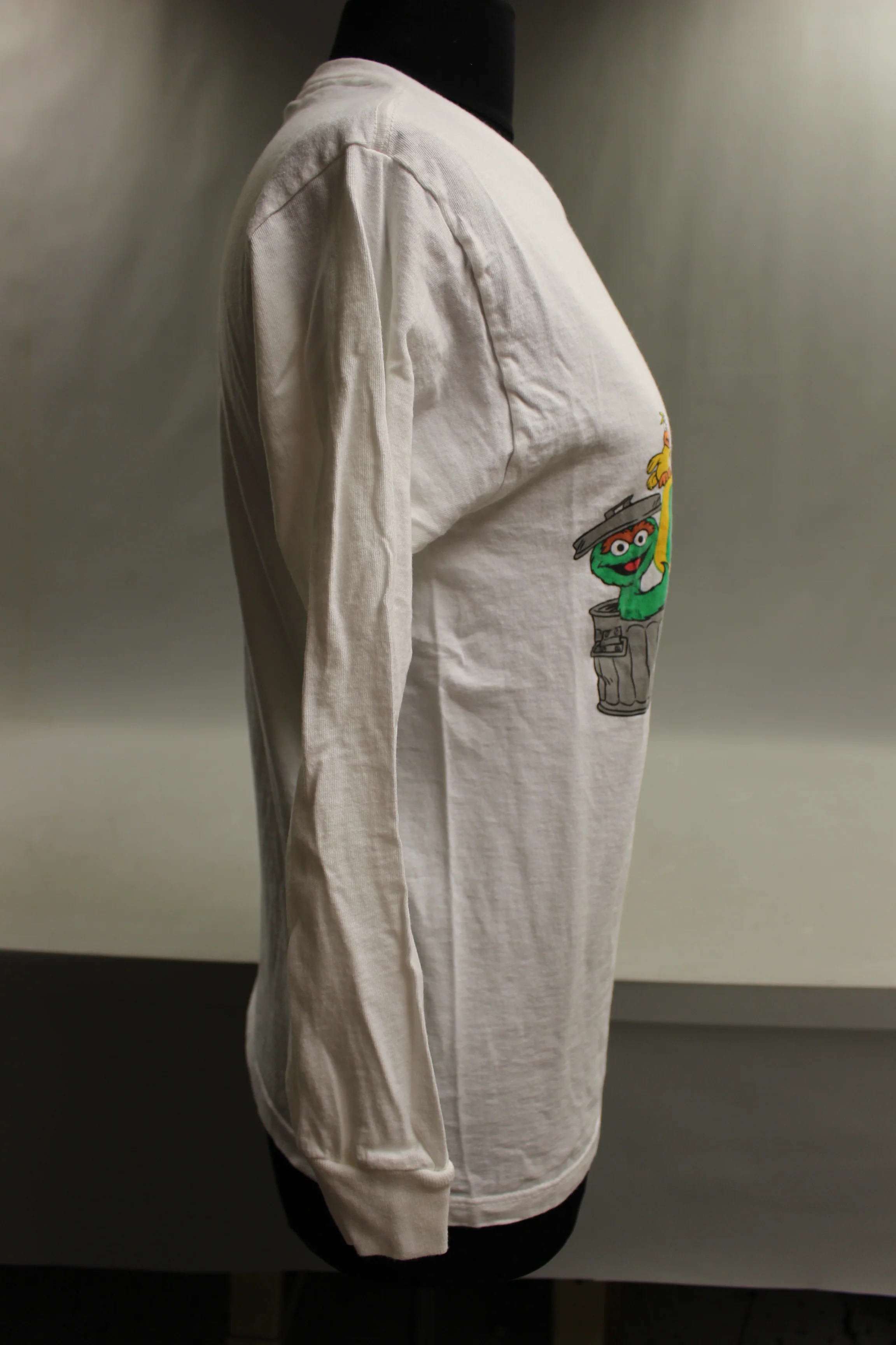 Sesame Street Adult Long Sleeve T-Shirt - Size: XS - Used - Image 3