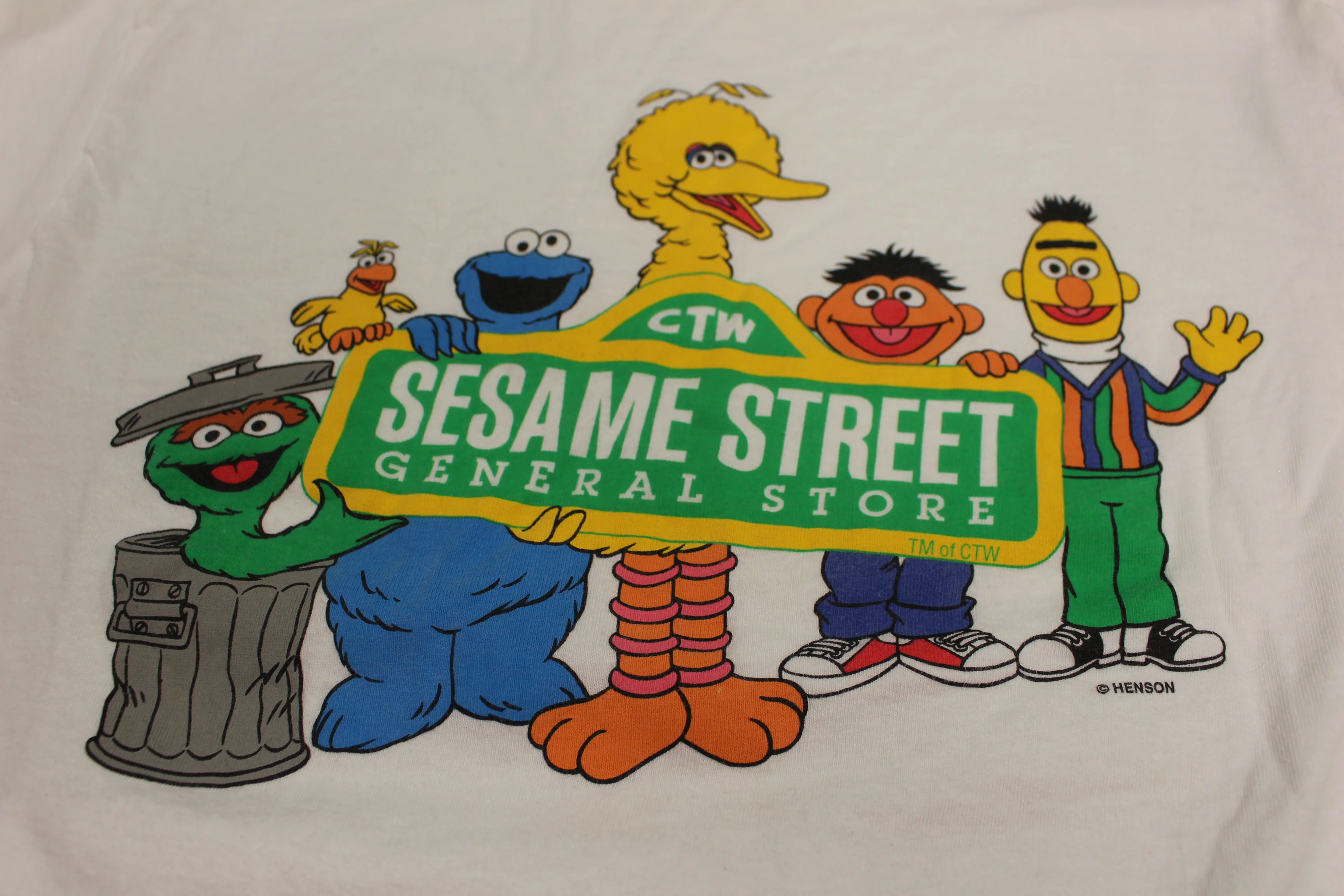Sesame Street Adult Long Sleeve T-Shirt - Size: XS - Used - Image 4