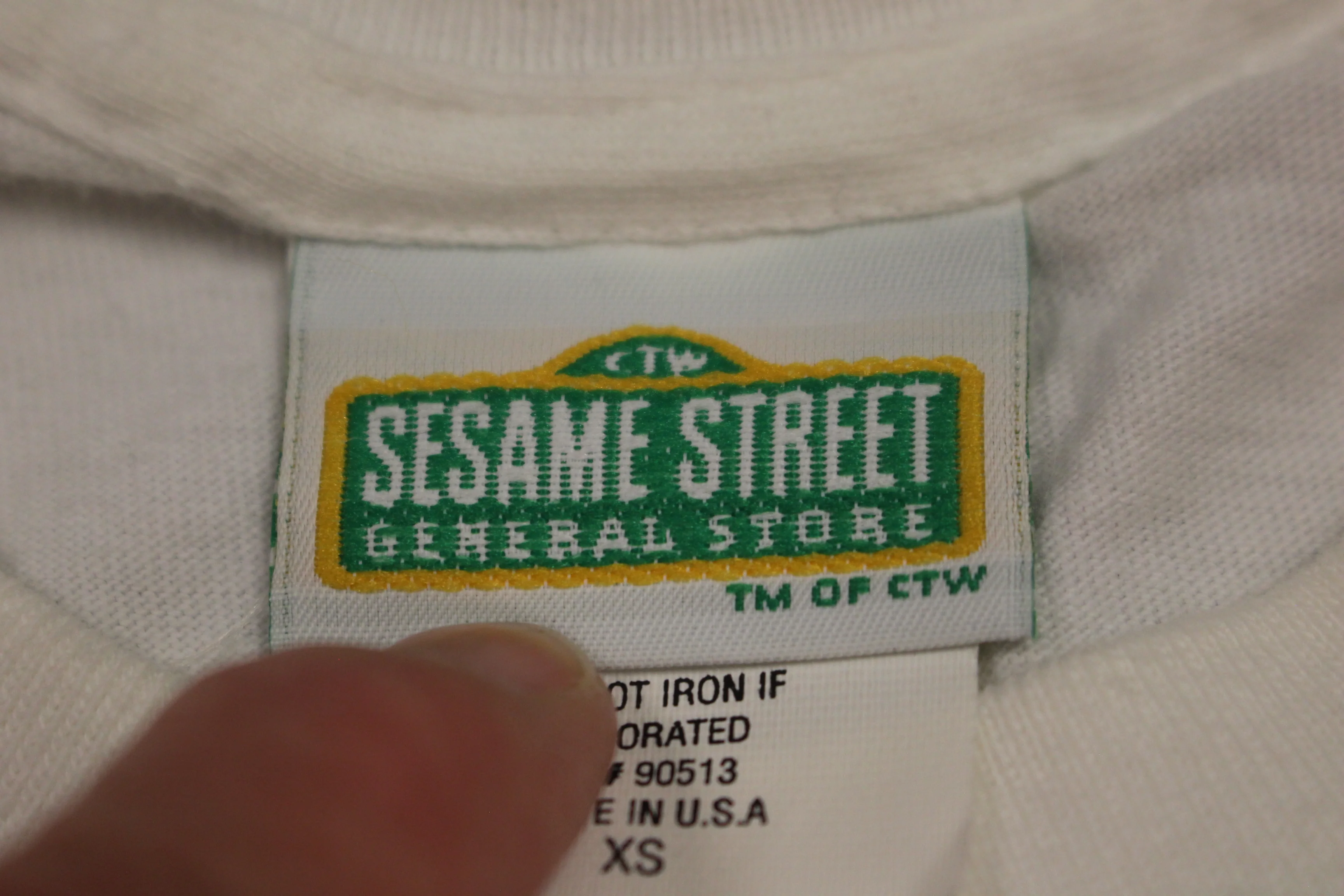 Sesame Street Adult Long Sleeve T-Shirt - Size: XS - Used - Image 6