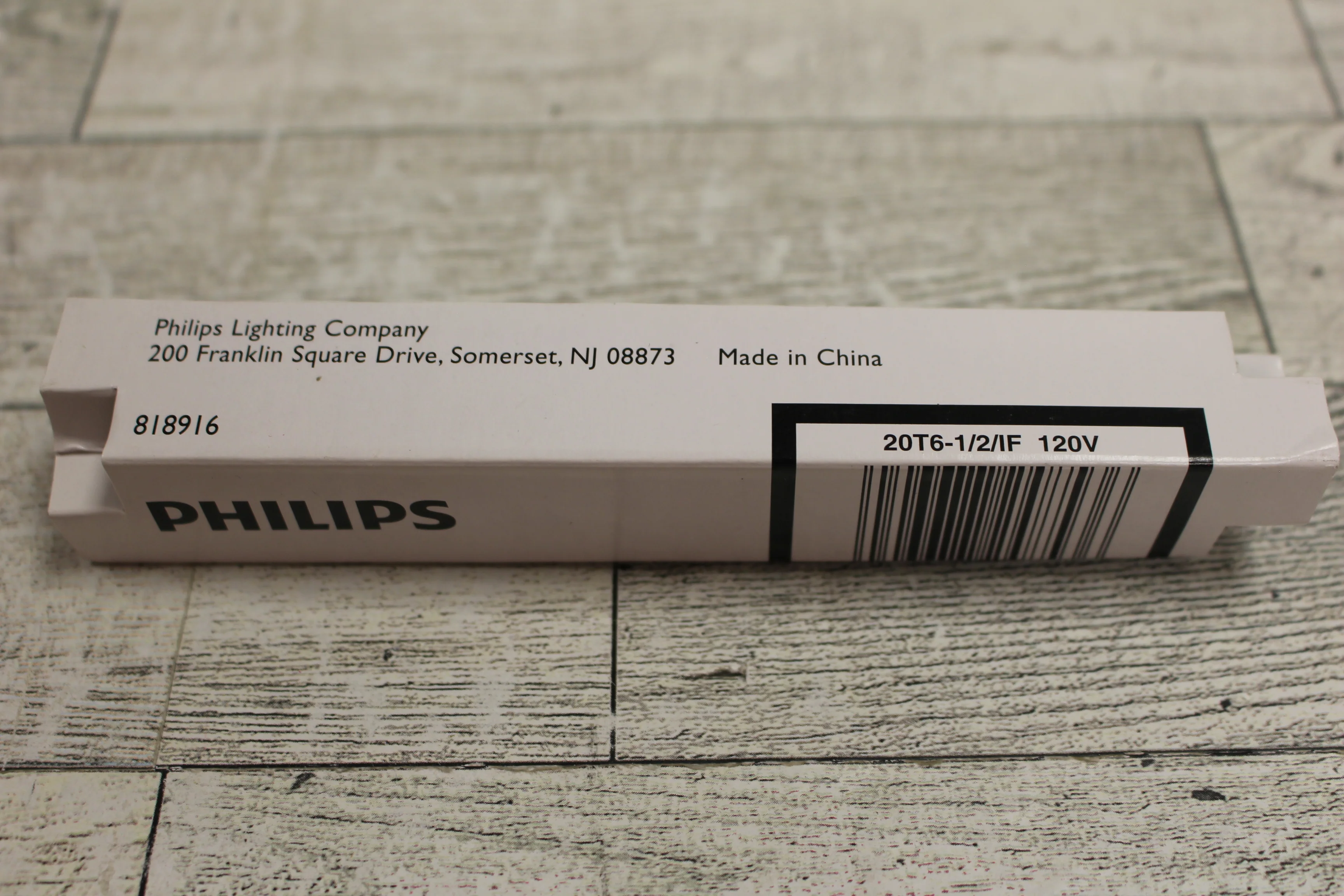 Set of 2 Philips 20T6-1/2IF 120V Tubular Lamp Light Bulb - New - Image 4