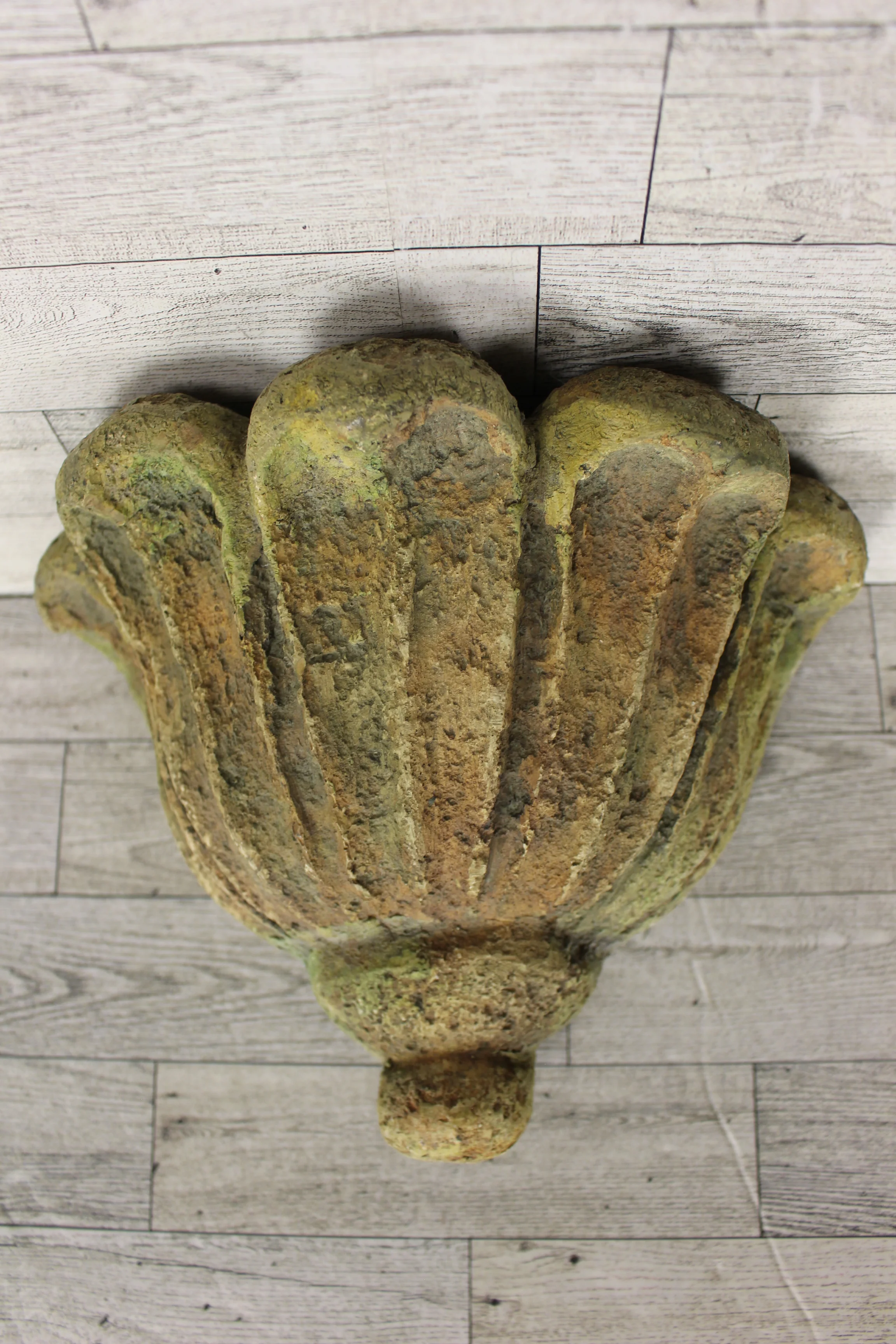 Set of 2 Wall Plaque with Stone Finish - 8" - New - Image 4