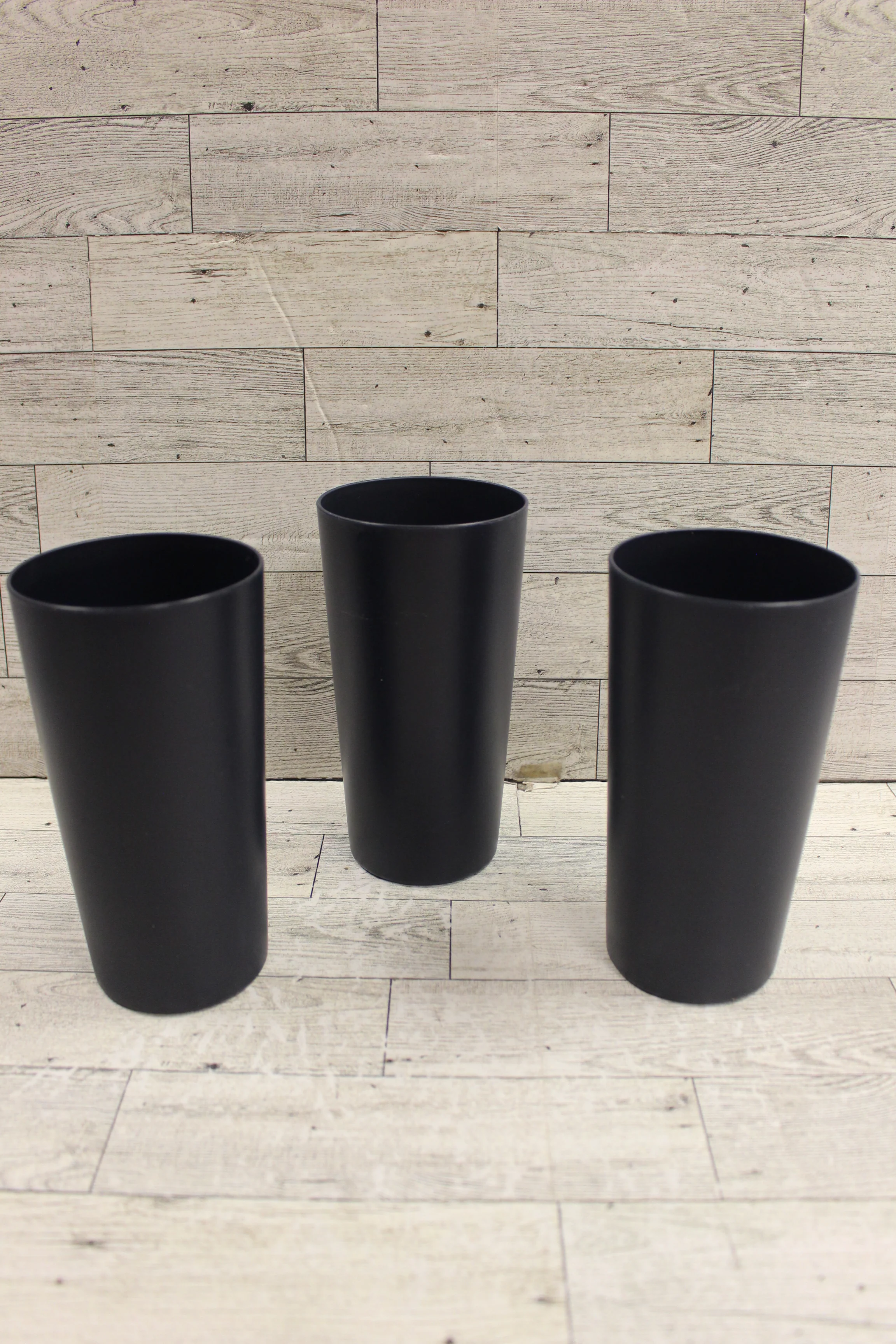 Set of 3 Mainstays 26 oz. Plastic Tumbler - Dark Blue - New - Image 3