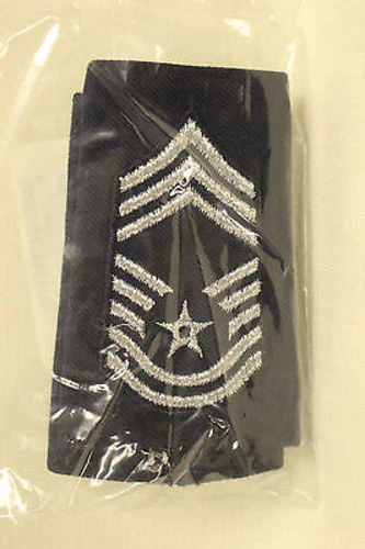Set of Air Force Chief Master Sergeant Epaulet, Small, 8455-01-388-8114, New - Image 3