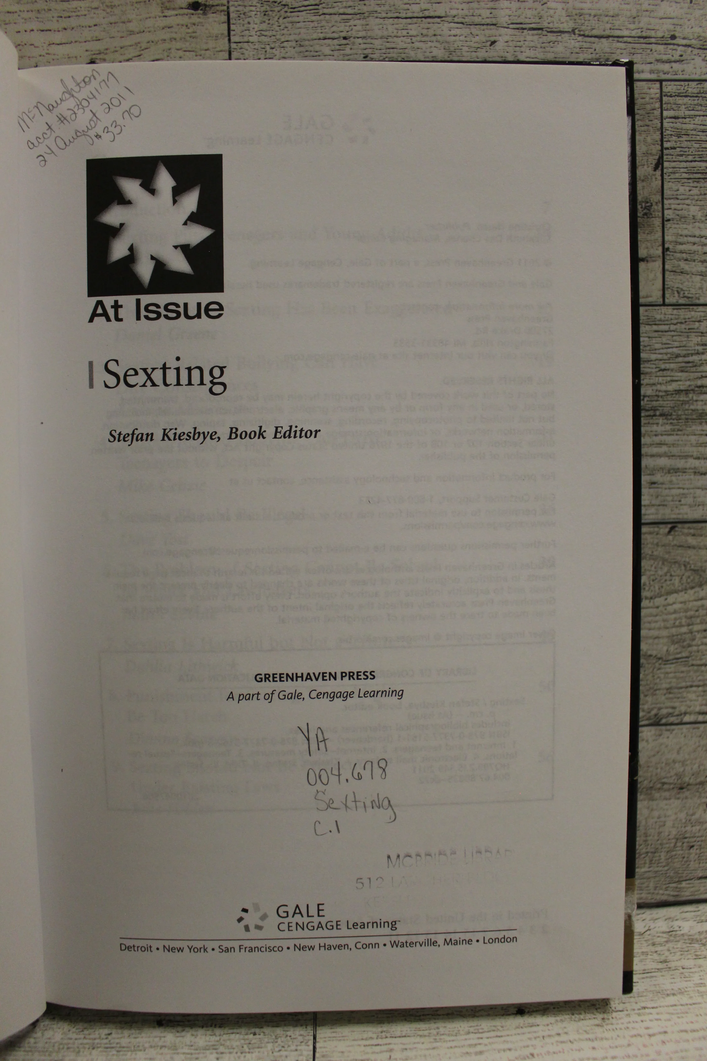 Sexting (At Issue) - Stefan Kiesbye - Image 2