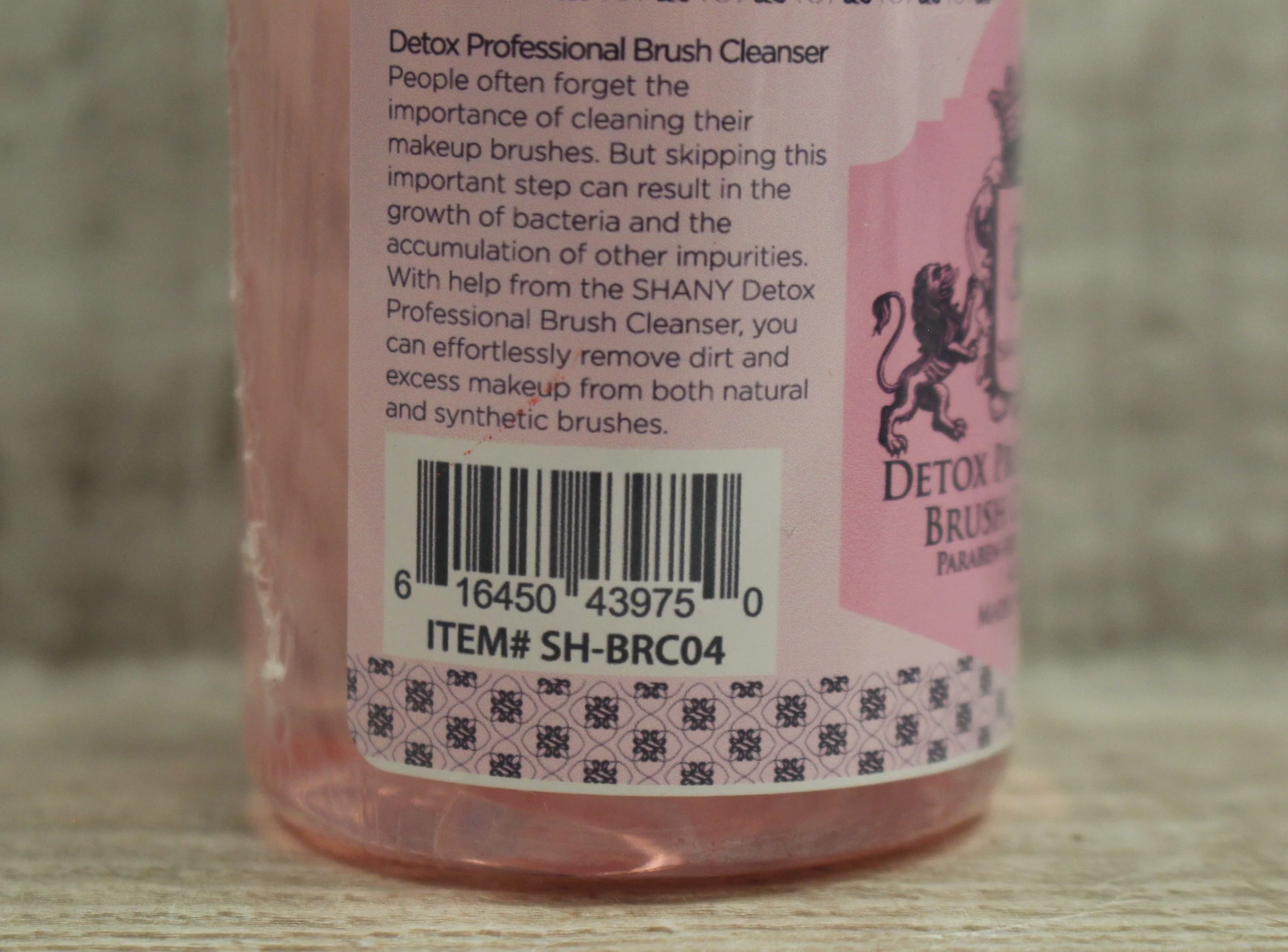 Shany Detox Professional Brush Cleanser - 4 oz - Instant Dry - New - Image 2