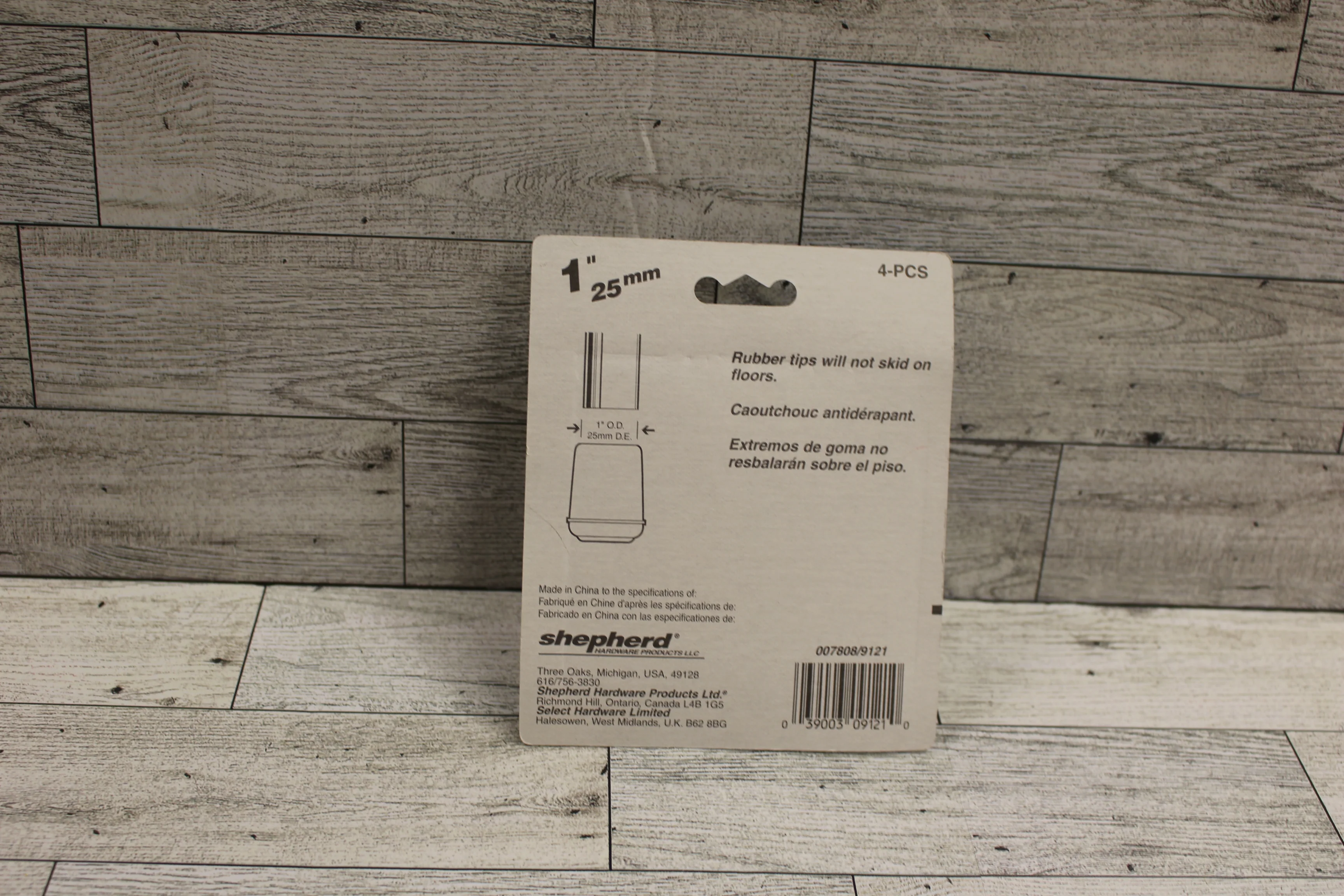 Shepherd 1" Furniture Leg Tips - Set of 4 - New - Image 2