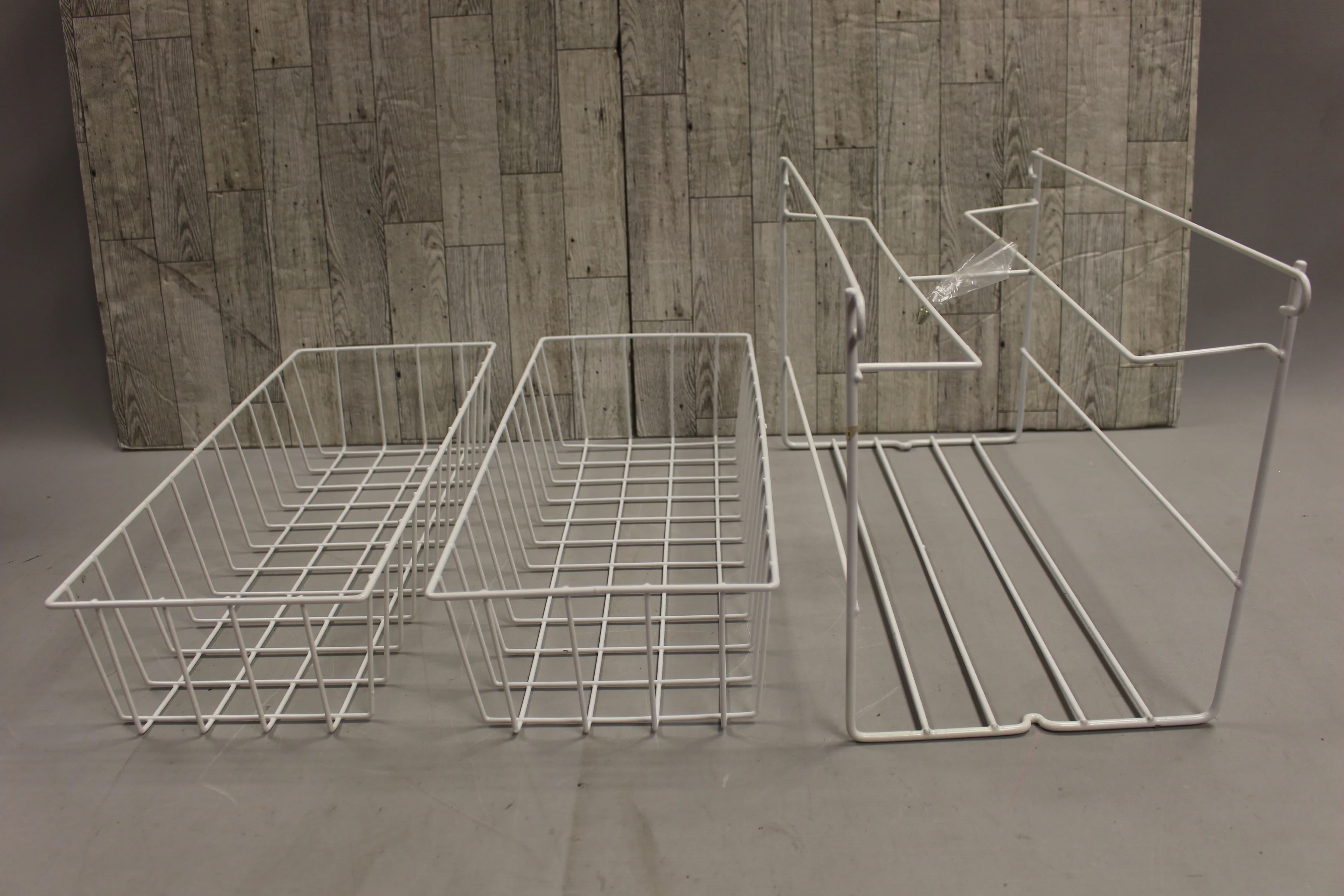 Simple Houseware 2 Tier Cabinet Wire Basket Organizer - Used - Image 2