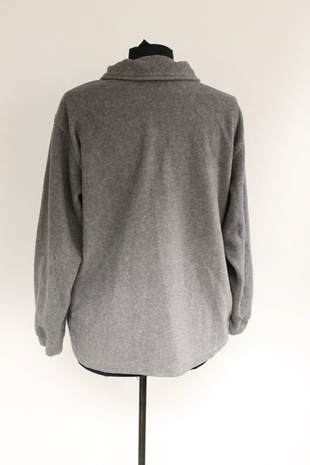 Simple Pleasures MTA Pro 3/4 Zip Pullover, Size: XL, Gray - Image 2