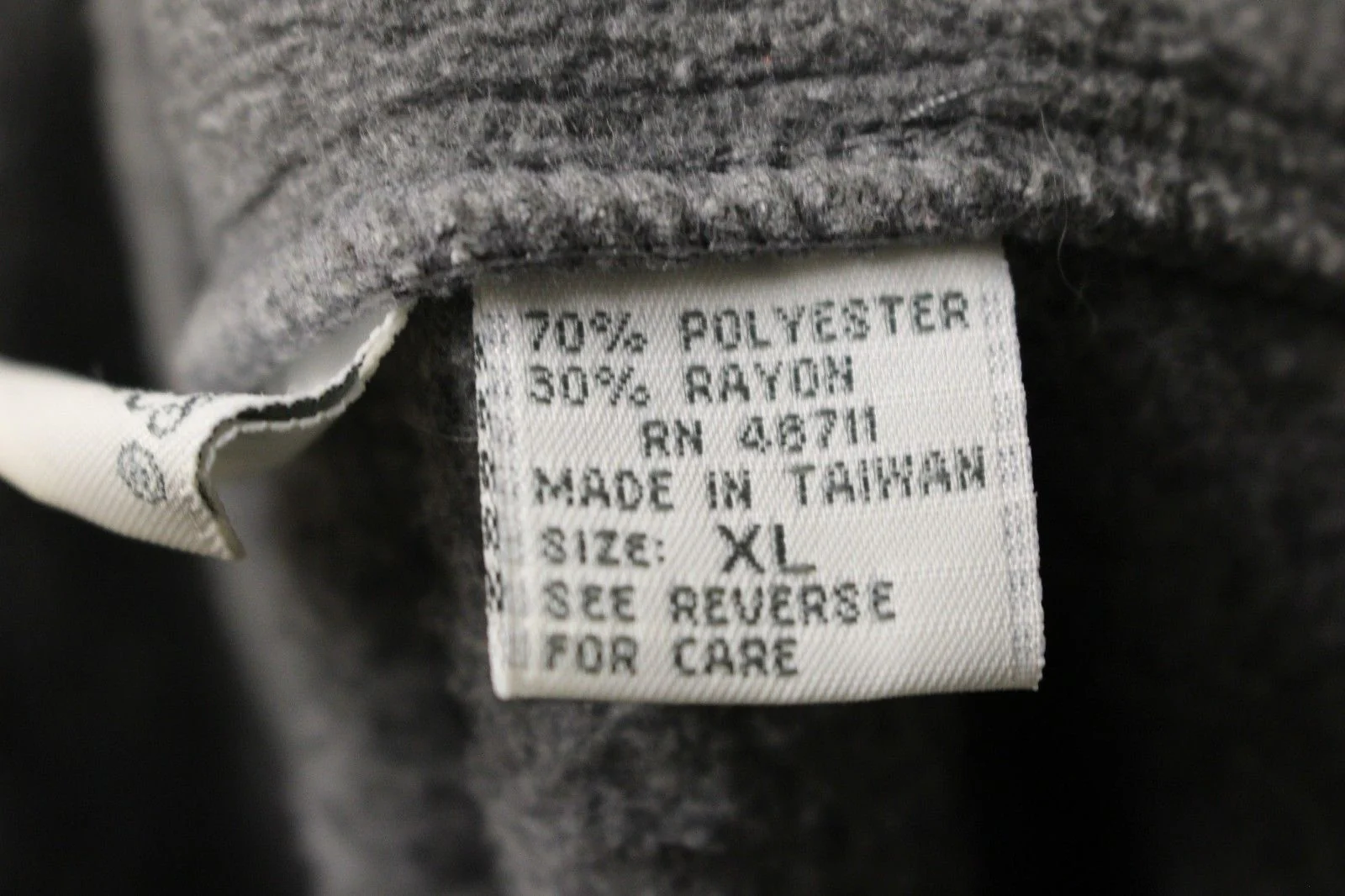 Simple Pleasures MTA Pro 3/4 Zip Pullover, Size: XL, Gray - Image 3