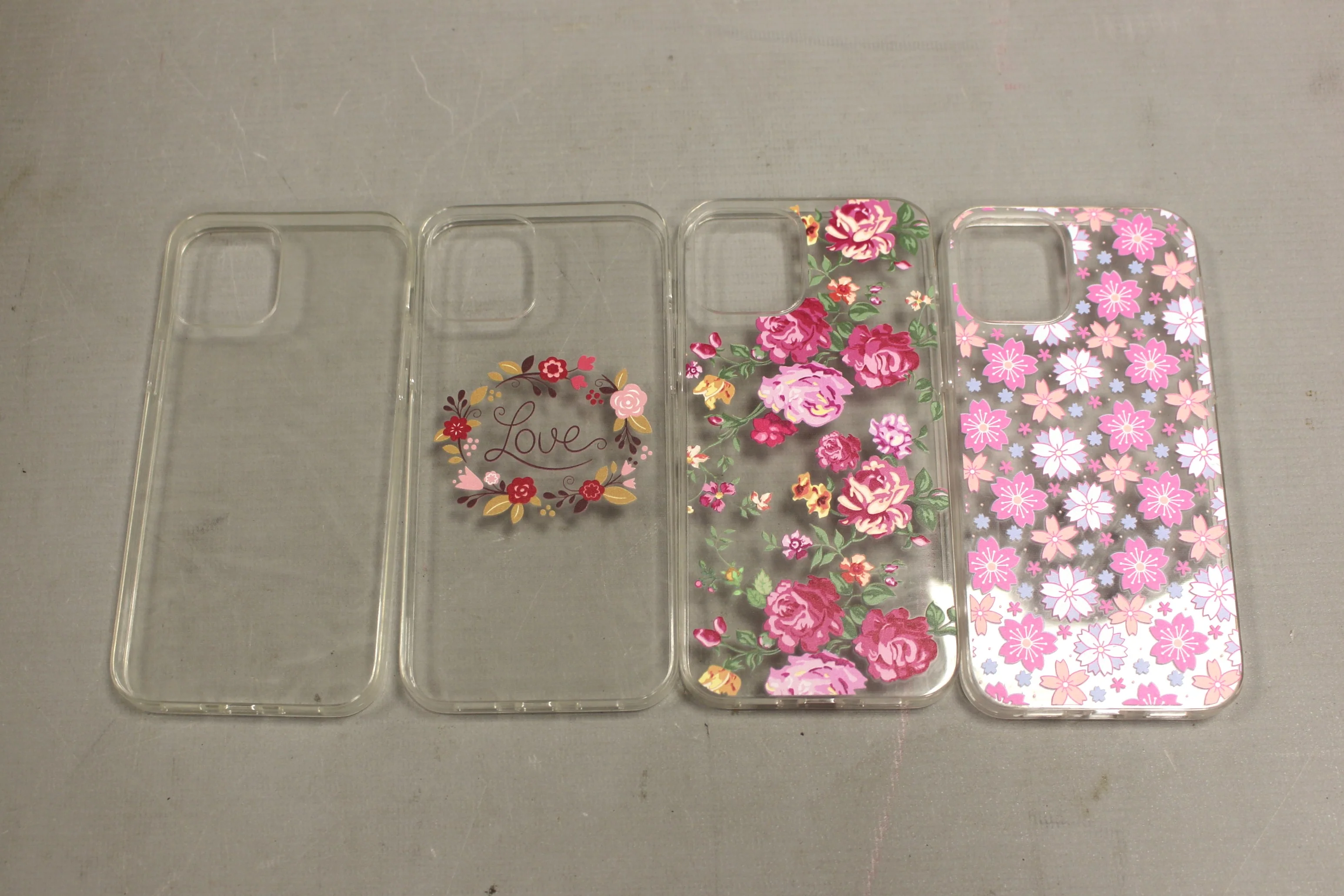 Simple Plus Cell Phone Protective Case - Set of 4 - iPhone 12 Pro - 6.1 in - New