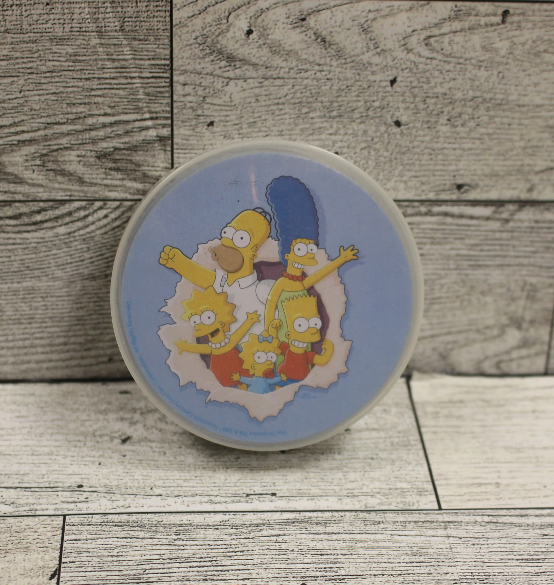 Simpsons Deck of Round Playing Cards - Used