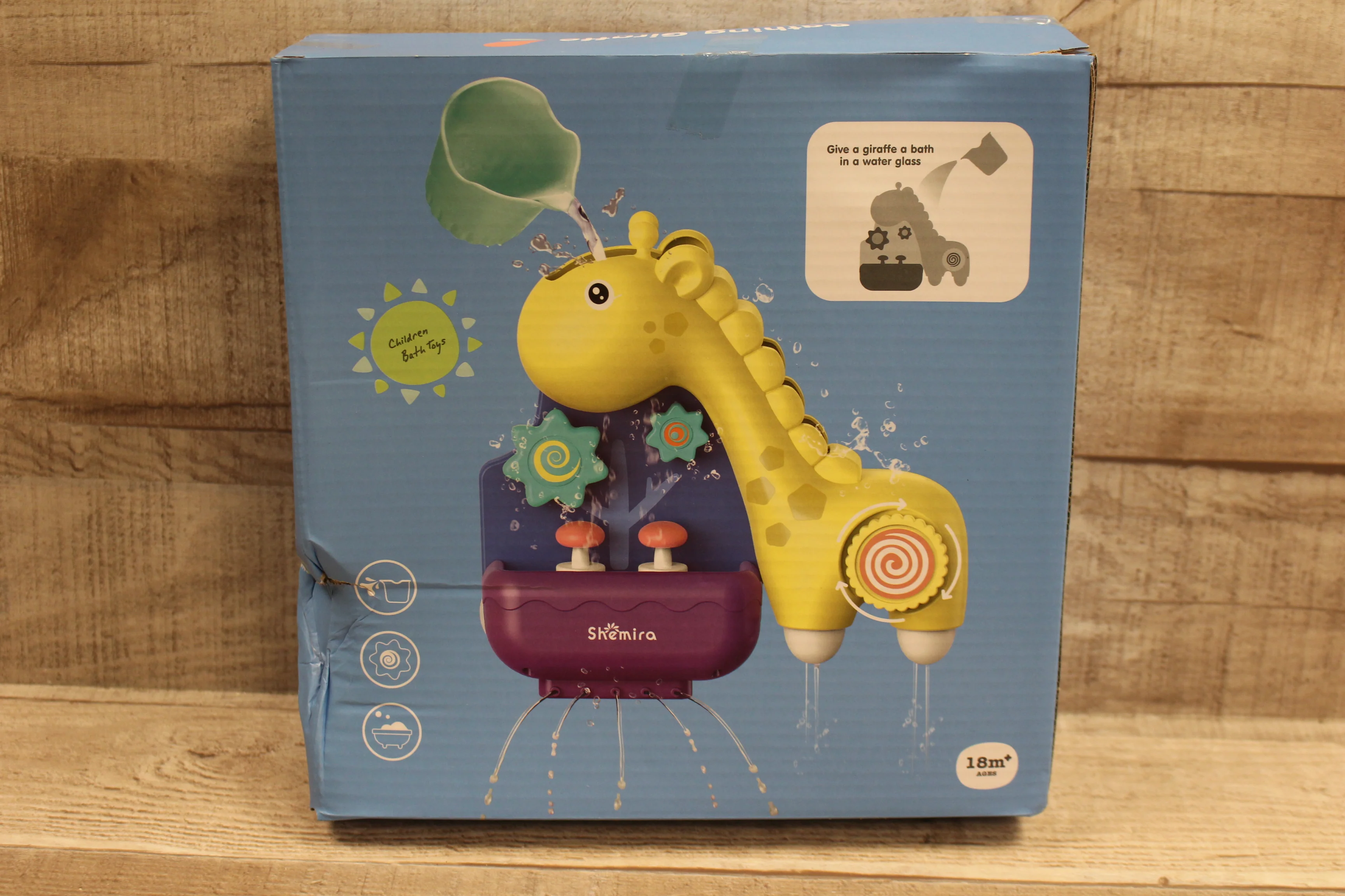 Skemira Bathing Giraffe - Ages 18 Months + - New - Image 2
