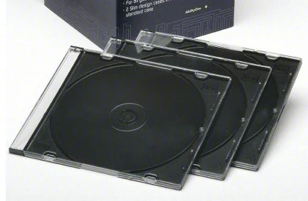 Skilcraft Clear CD Jewel Cases - Pack of 25 - Slim Design - 52CE91 - New