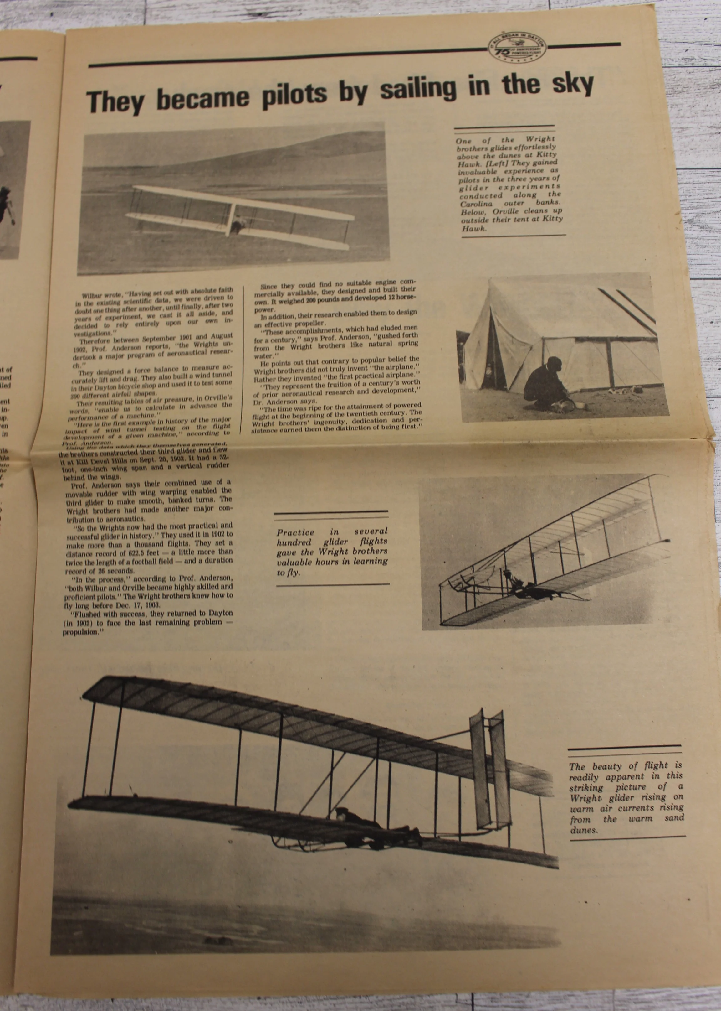 Skywrighter Flight: The 75th Anniversary Newspaper - December 15, 1978 - WPAFB - Image 7