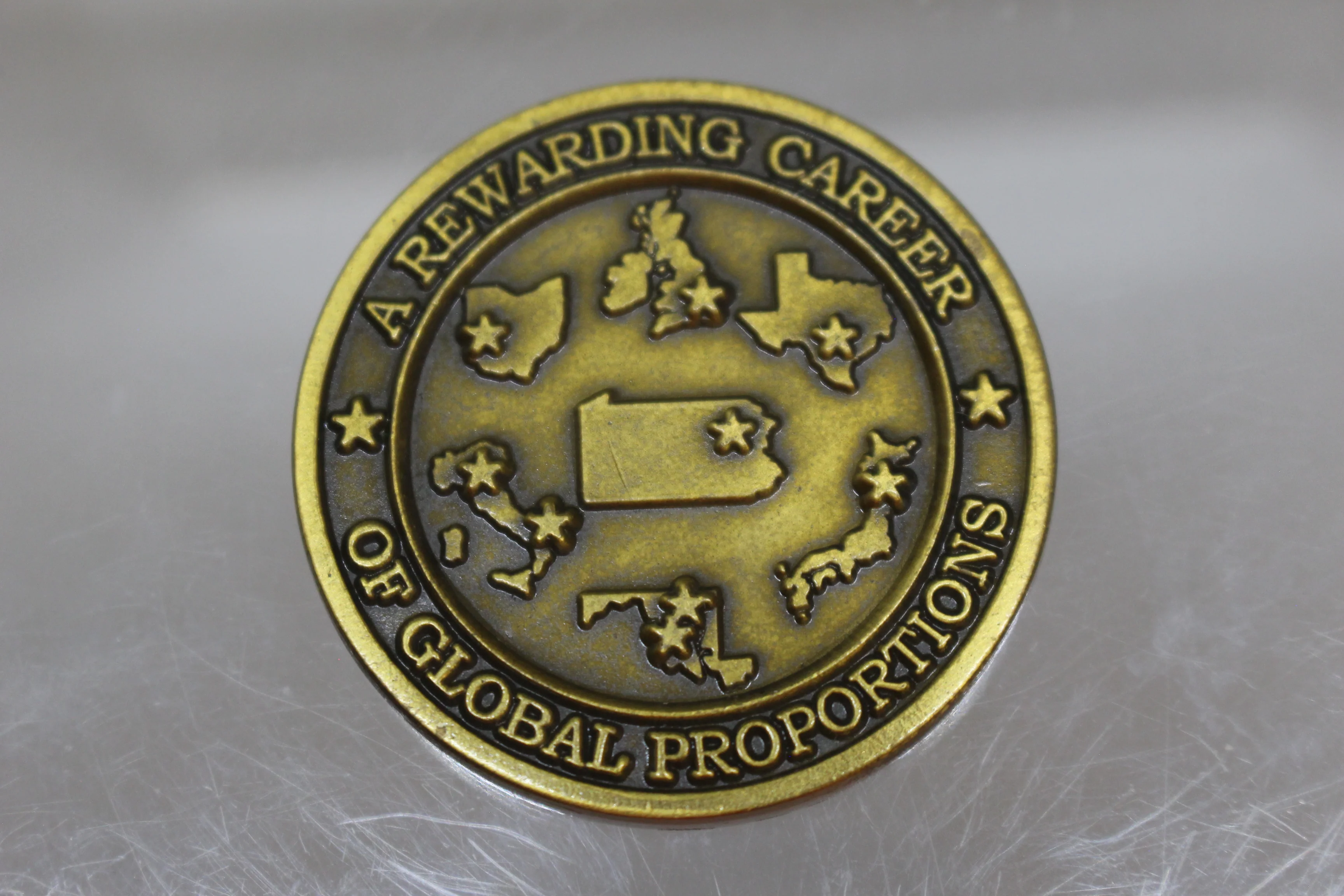 SMSGT Gary R. Ladd Challenge Coin - May 1980 - September 2004 - Image 3