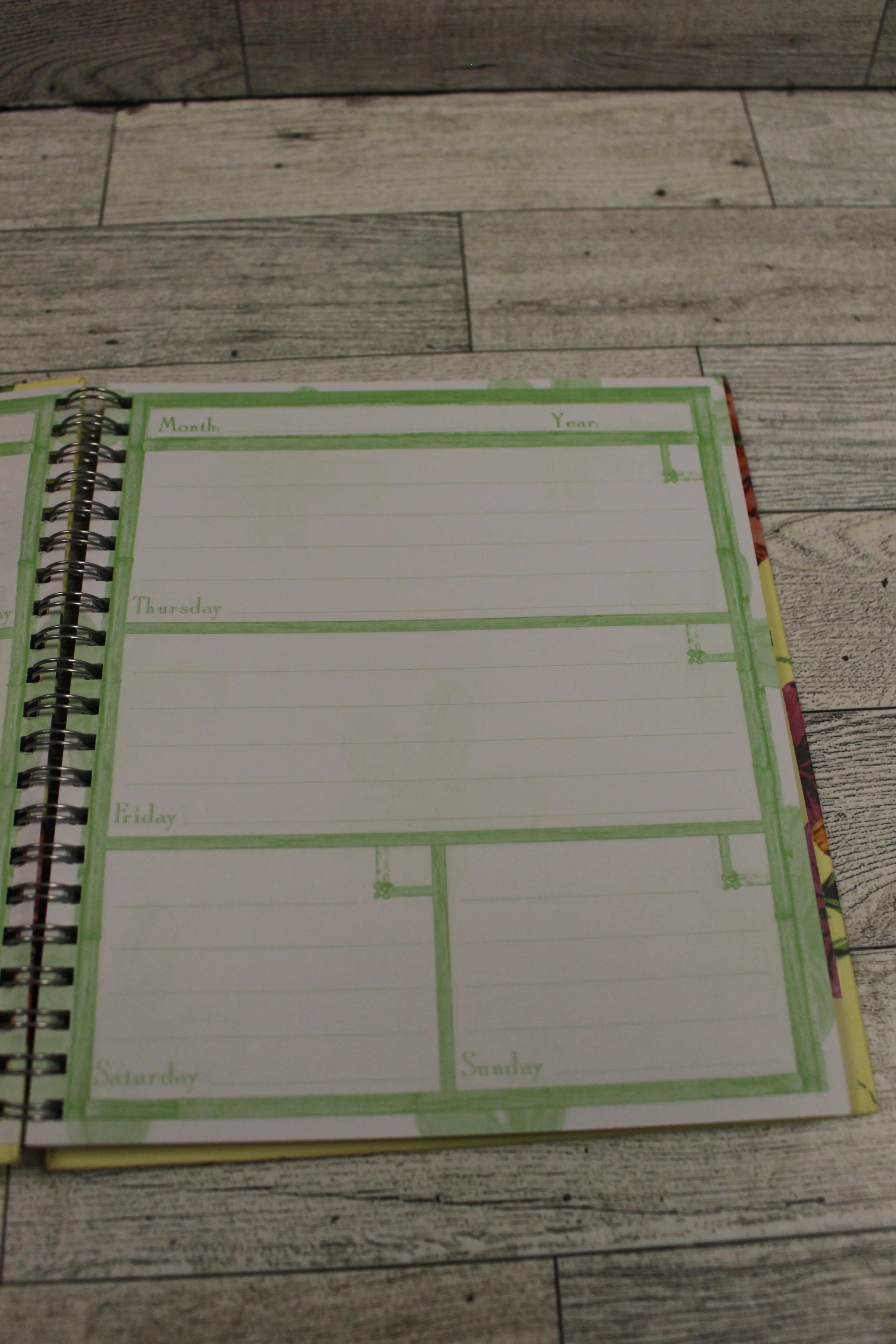 Sonoma Student Planner - 6.5" x 7.5" - 52 weeks - New - Image 6