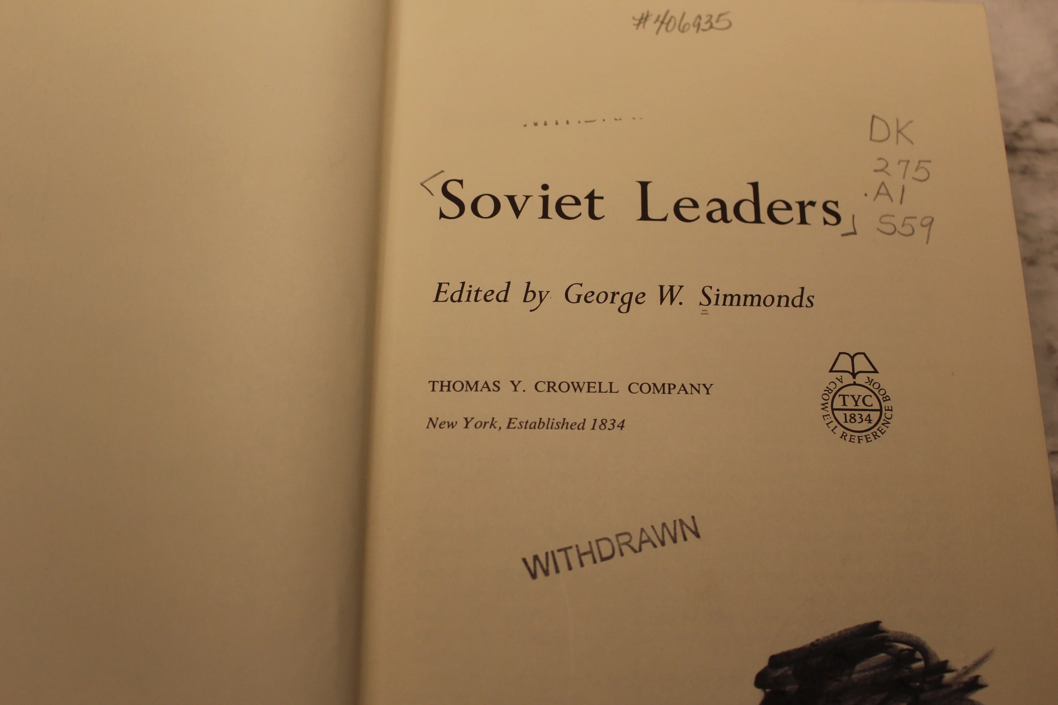 Soviet Leaders - George W. Simmonds - Used - Image 2