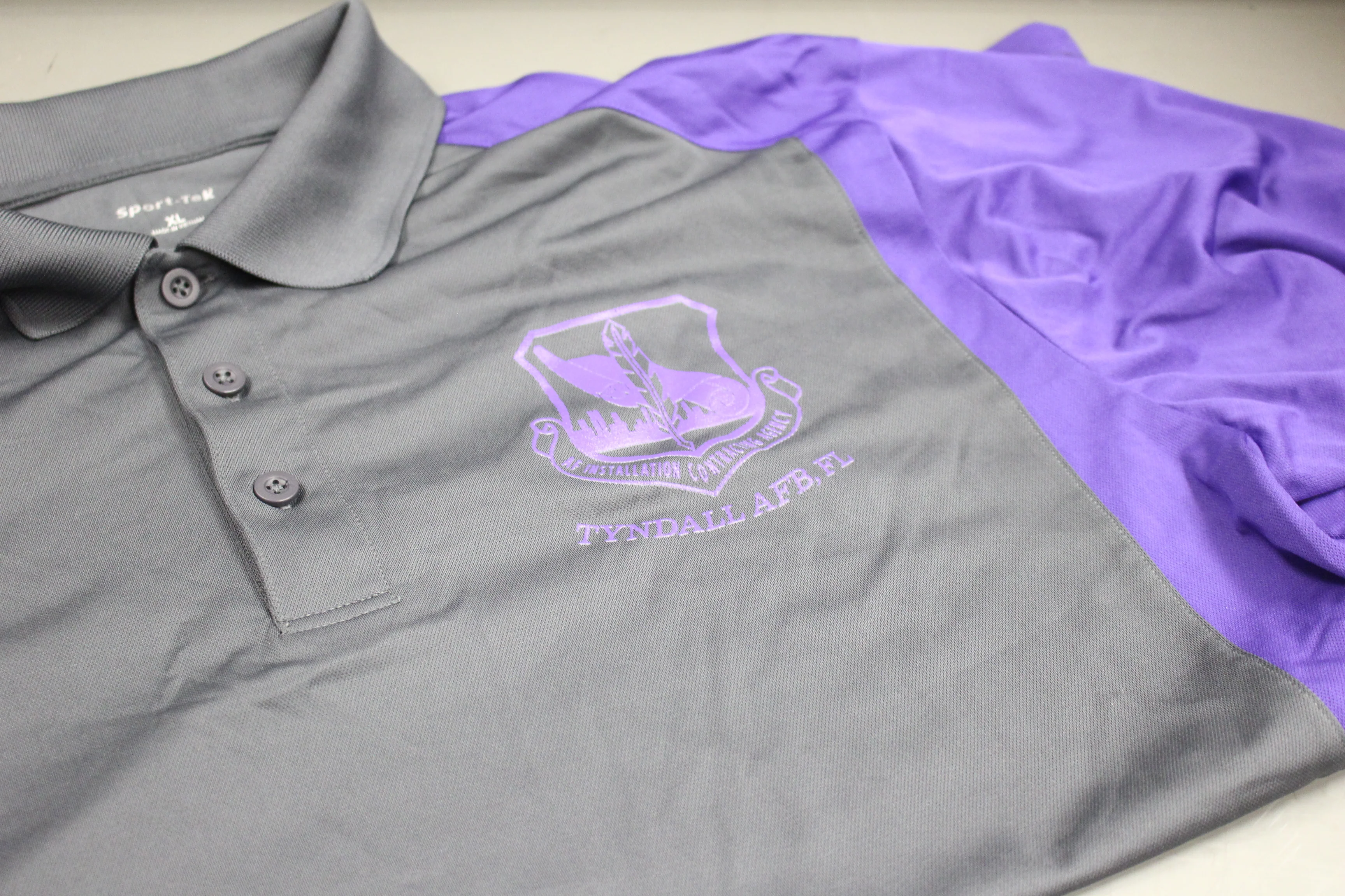 Sport Tek Tyndell AFB, FL AF Installation Contracting Agency T-Shirt, XL - Image 3