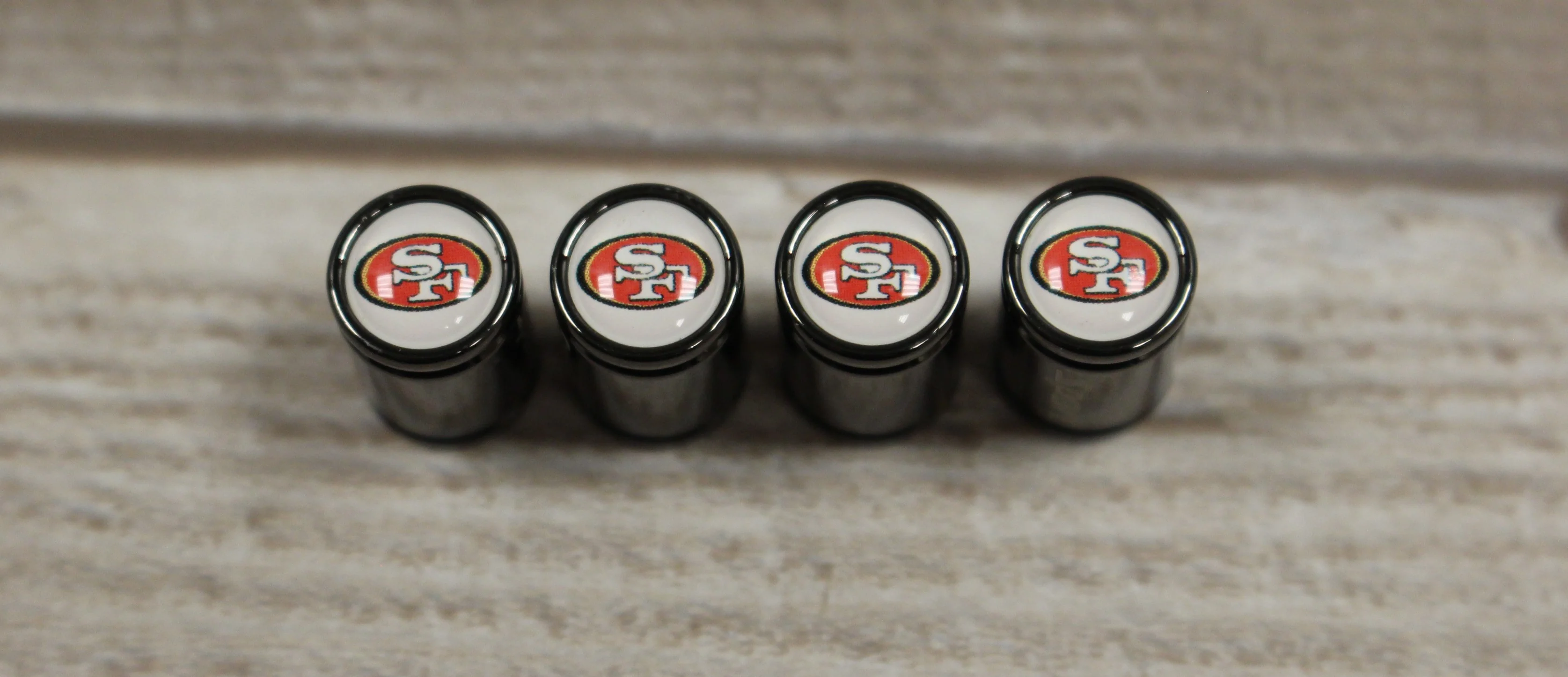 ST Valve Stem Cover/Cap - 4 Piece Set - New - Image 3
