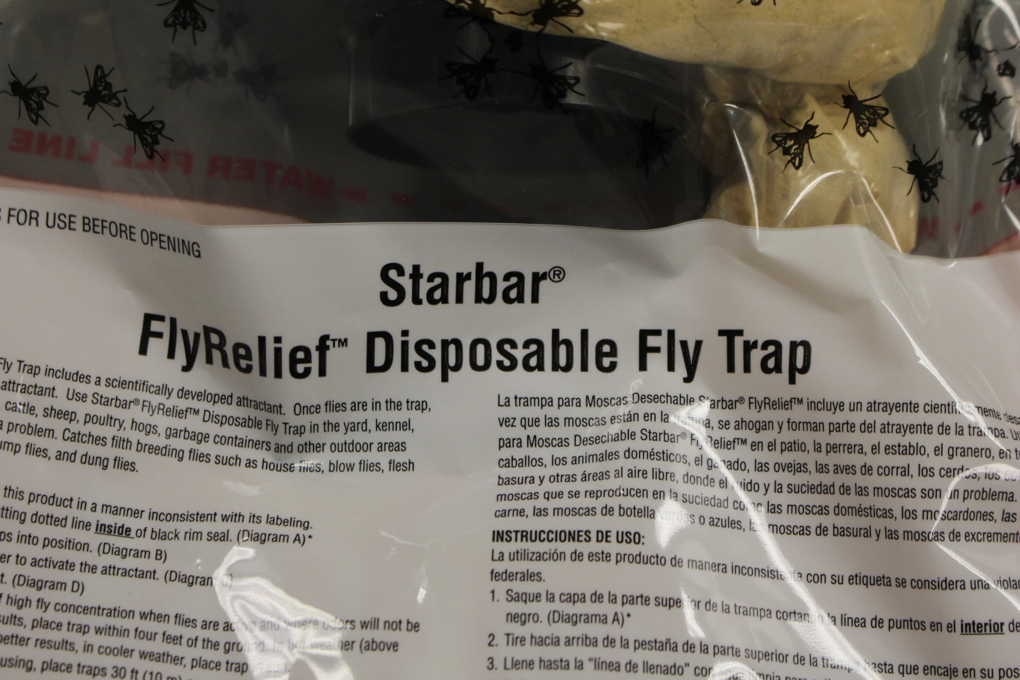 Starbar Outdoor Giant Fly Relief Disposable Fly Trap, Hanging, New - Image 6