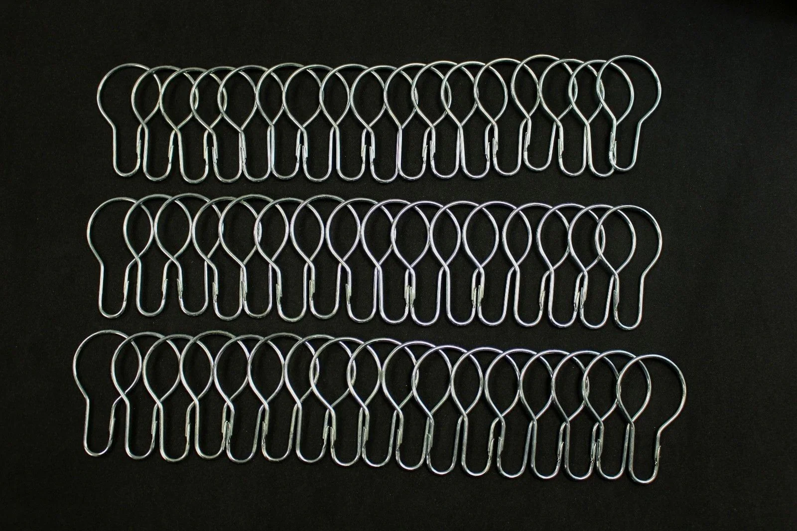 Steel Shower Curtain Hooks, NSN 7230-00-252-3394, NEW! - Image 3